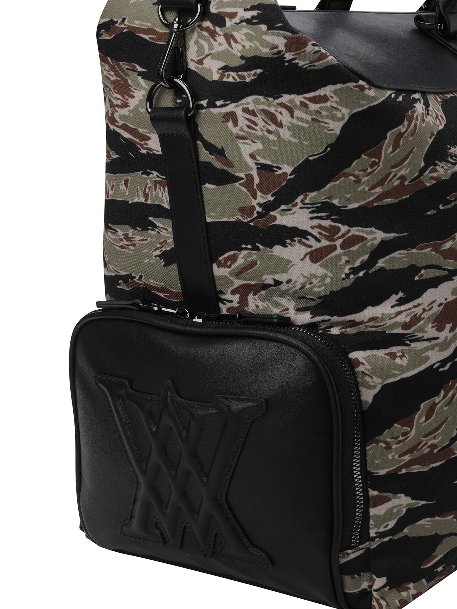 UNISEX CAMO PATTERN BOSTON BAG