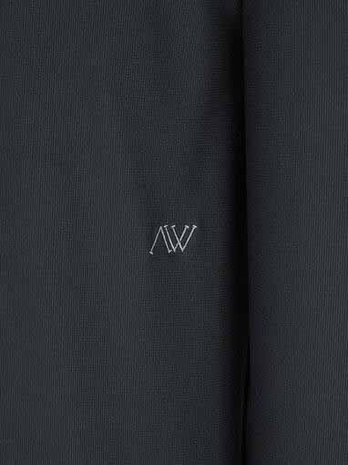 MEN COLLARED LOGO EMBO L/TS