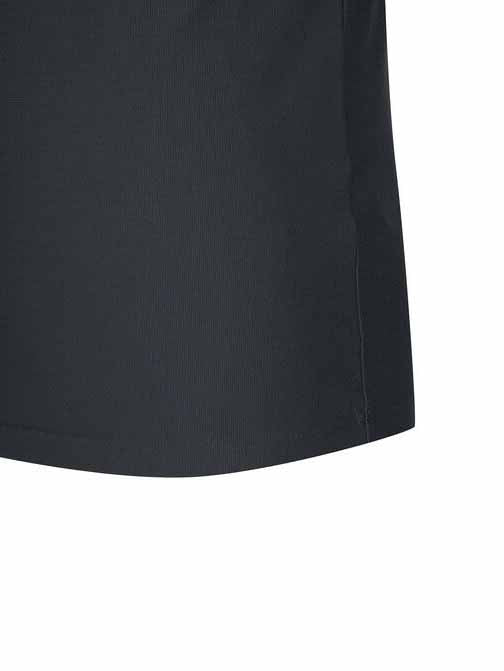 MEN COLLARED LOGO EMBO L/TS