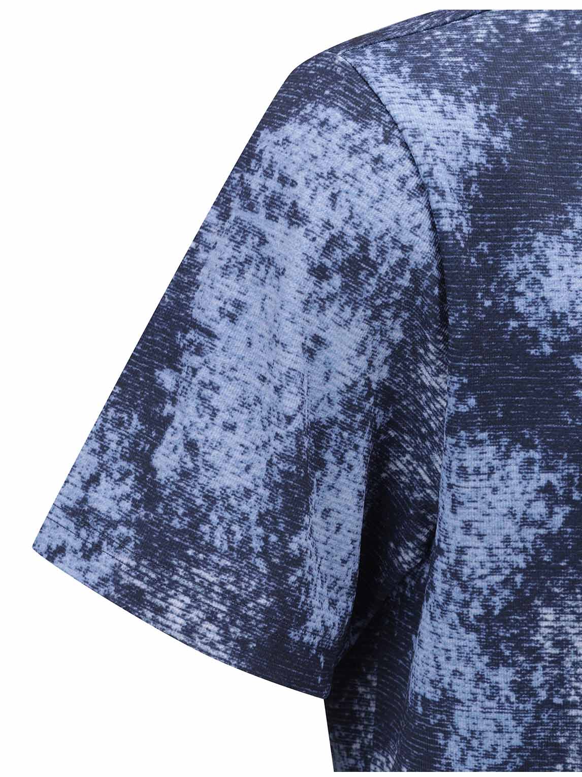 MEN SPRINKLED PATTERN SHORT T-SHIRT