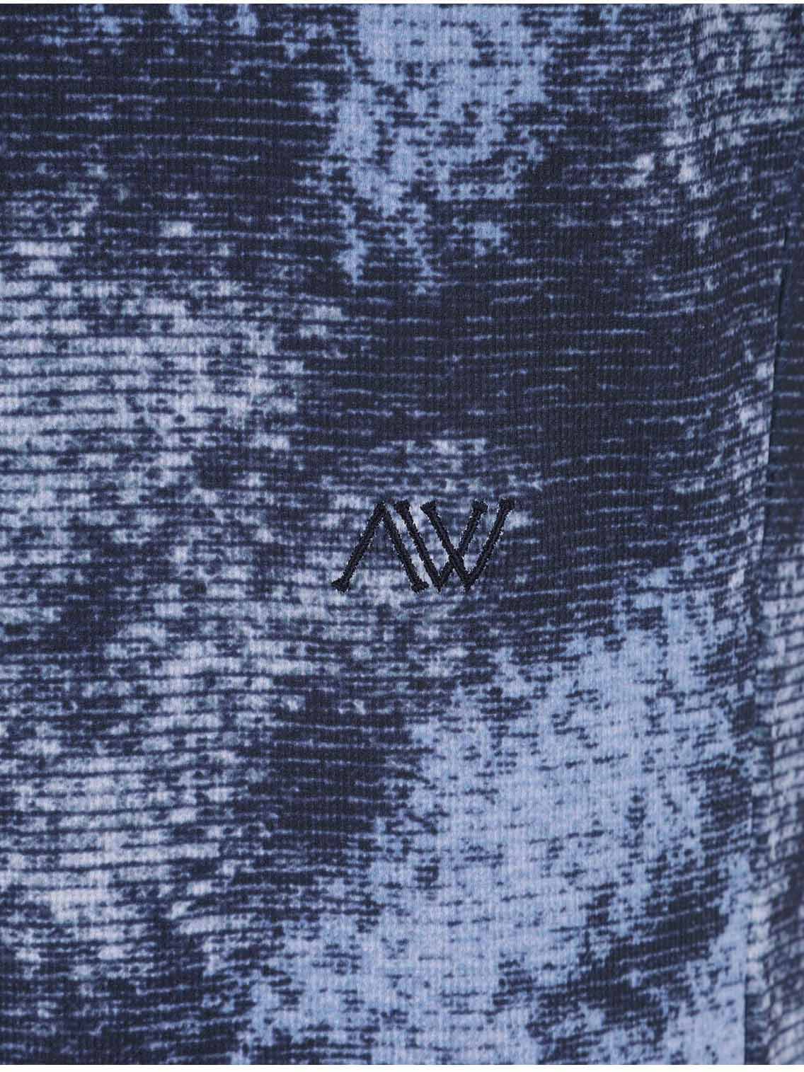 MEN SPRINKLED PATTERN SHORT T-SHIRT