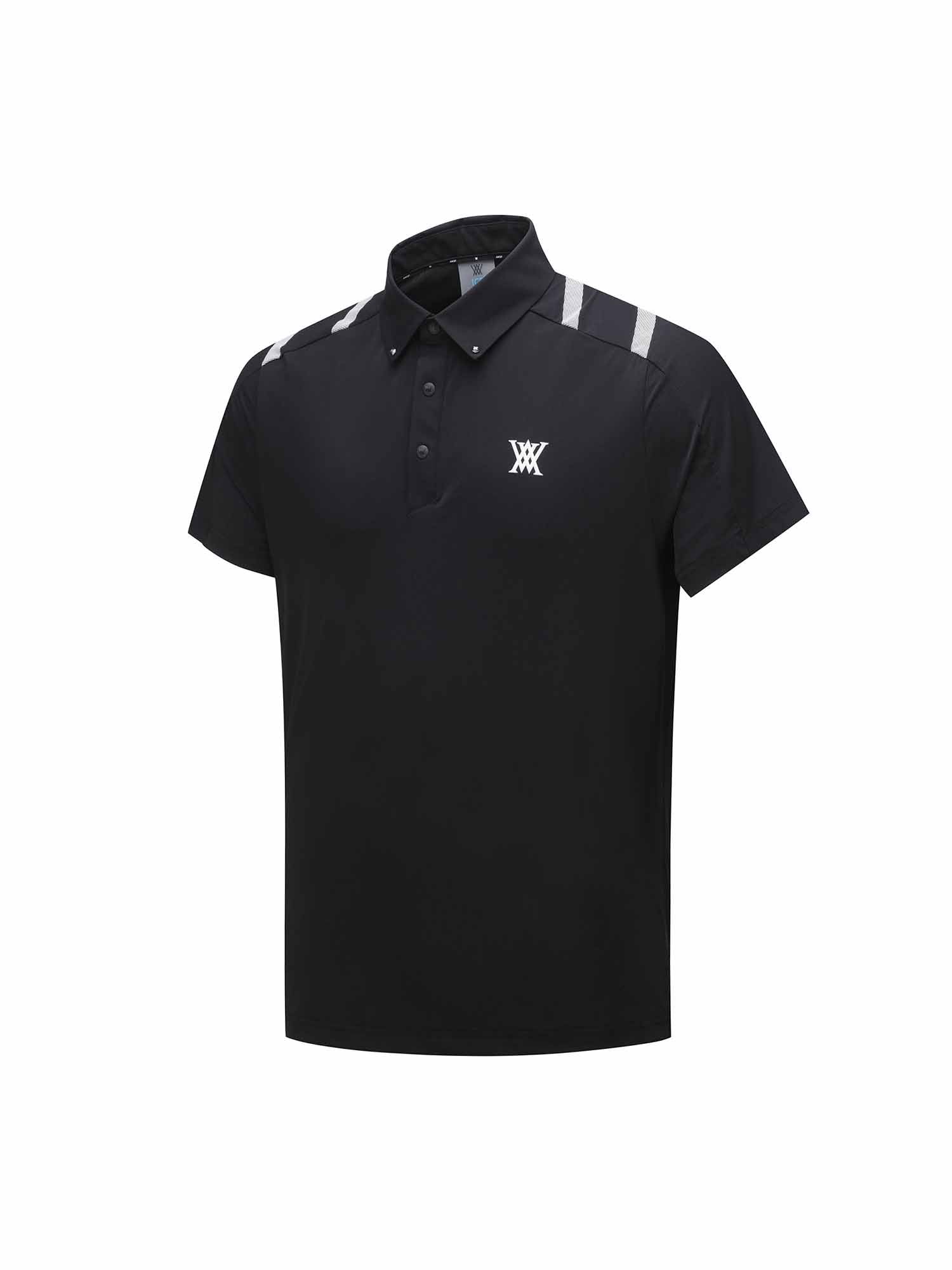 MEN ICE DOTS LOGO PATTERN SHORT T-SHIRT