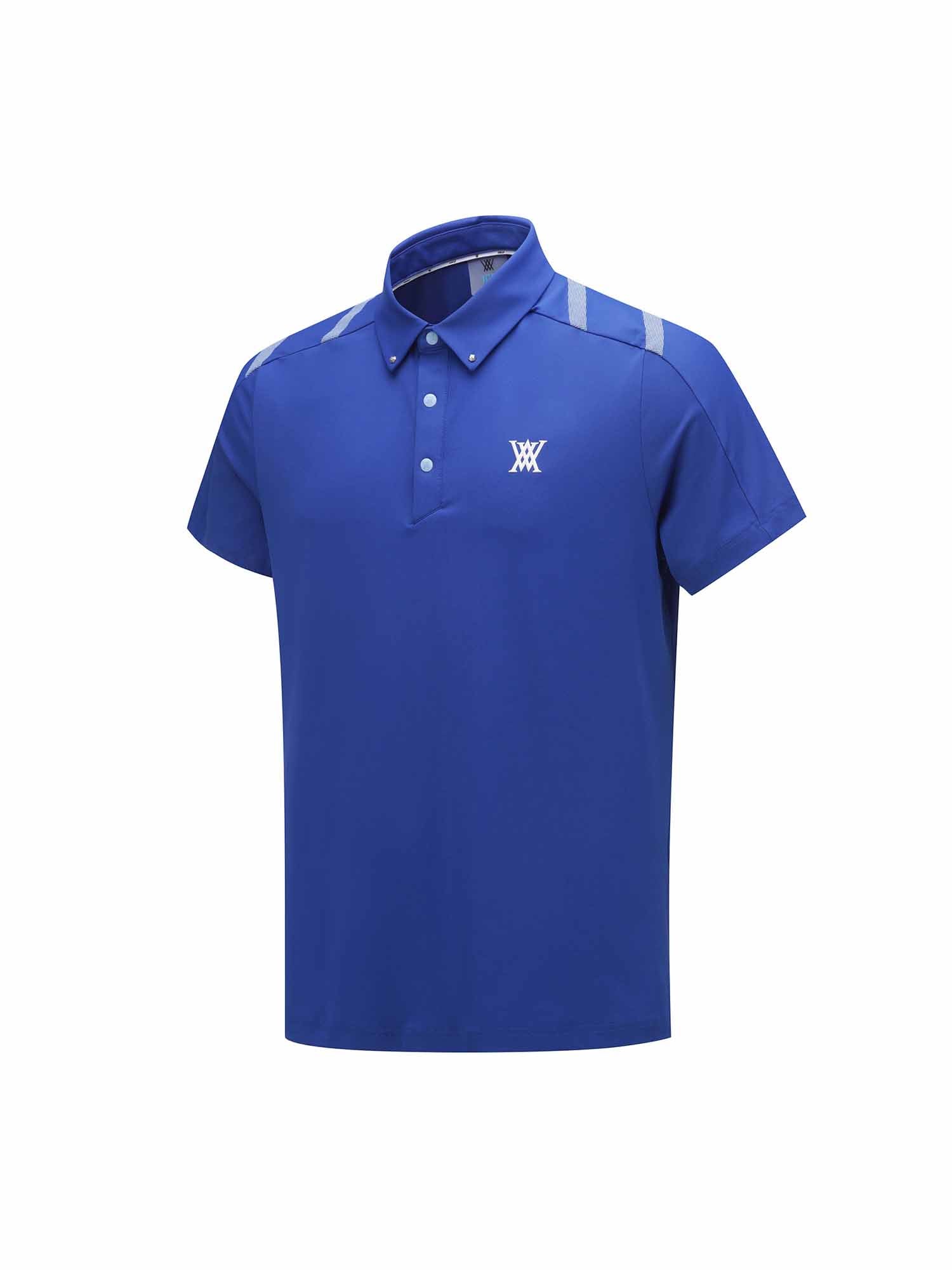 MEN ICE DOTS LOGO PATTERN SHORT T-SHIRT