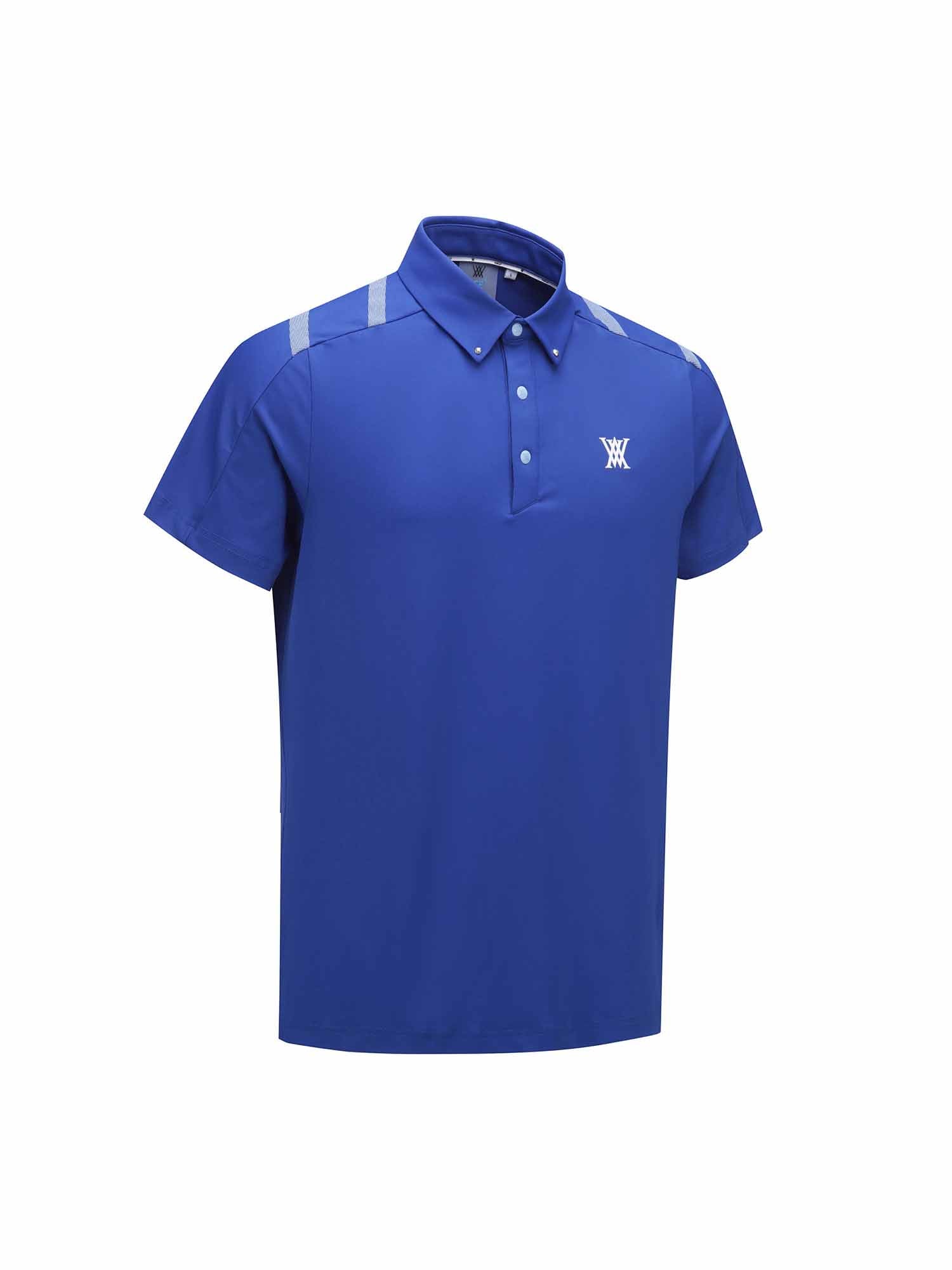 MEN ICE DOTS LOGO PATTERN SHORT T-SHIRT
