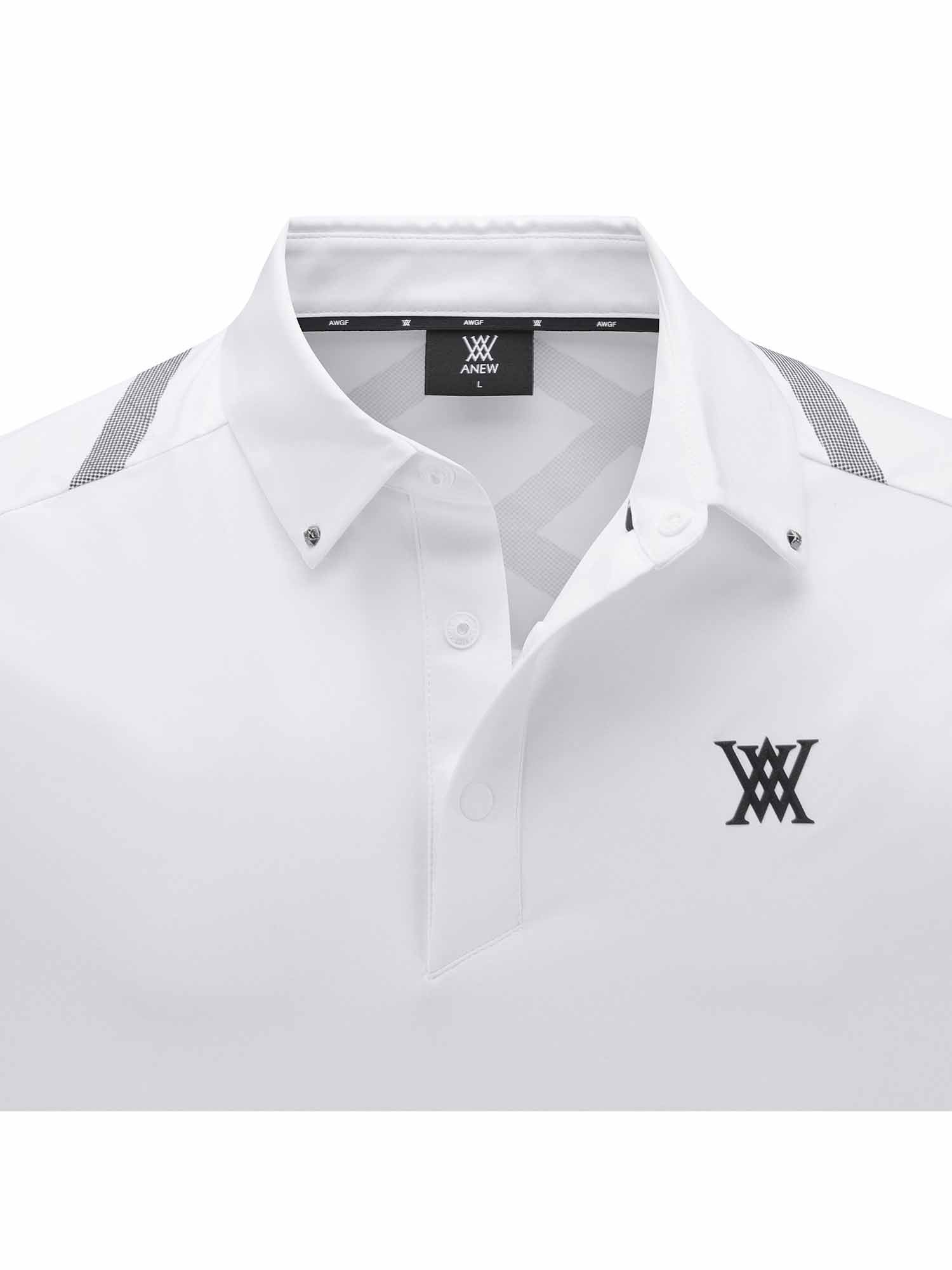 MEN ICE DOTS LOGO PATTERN SHORT T-SHIRT