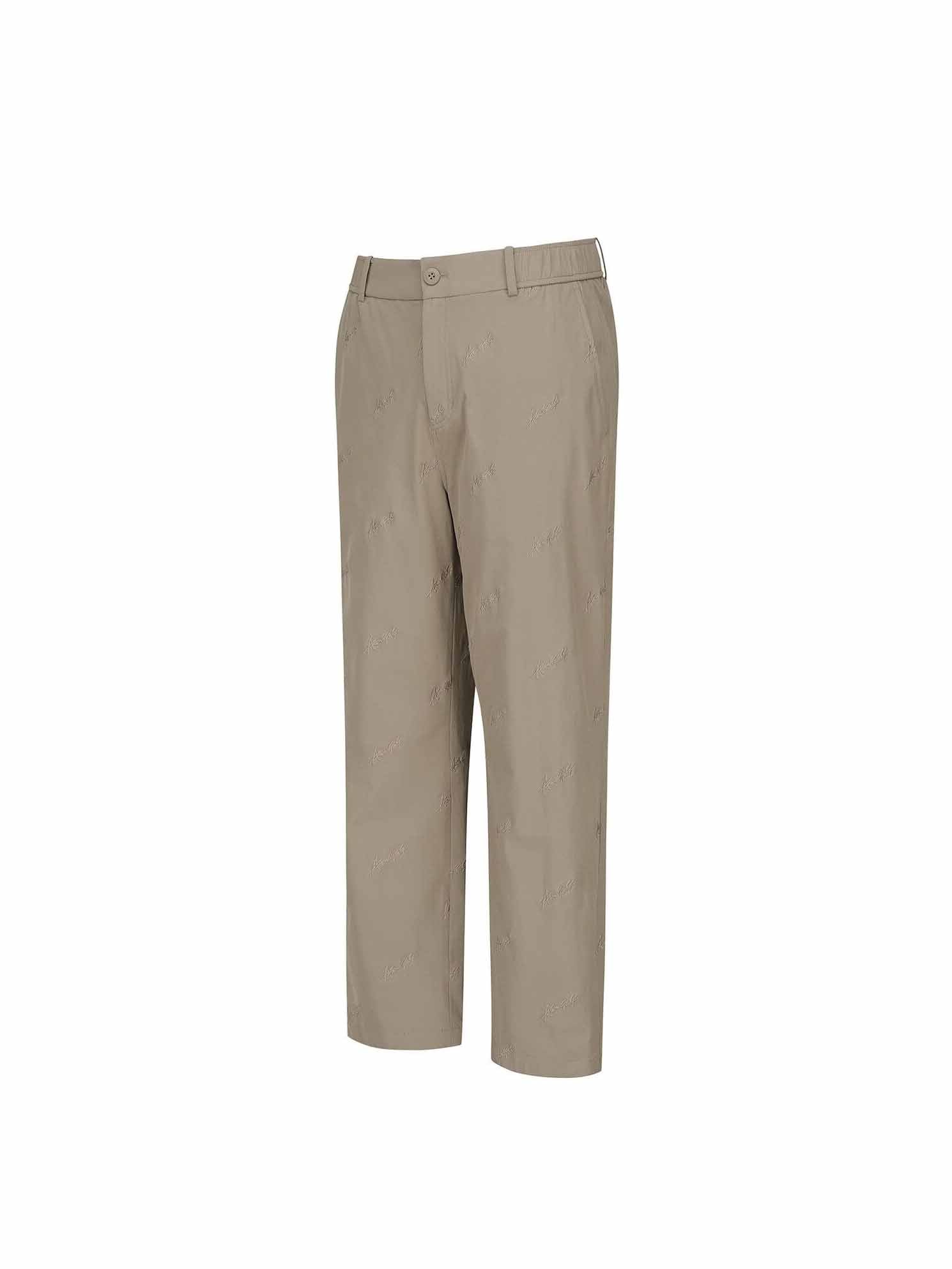 MEN LOGO POINT CHINO L/PT