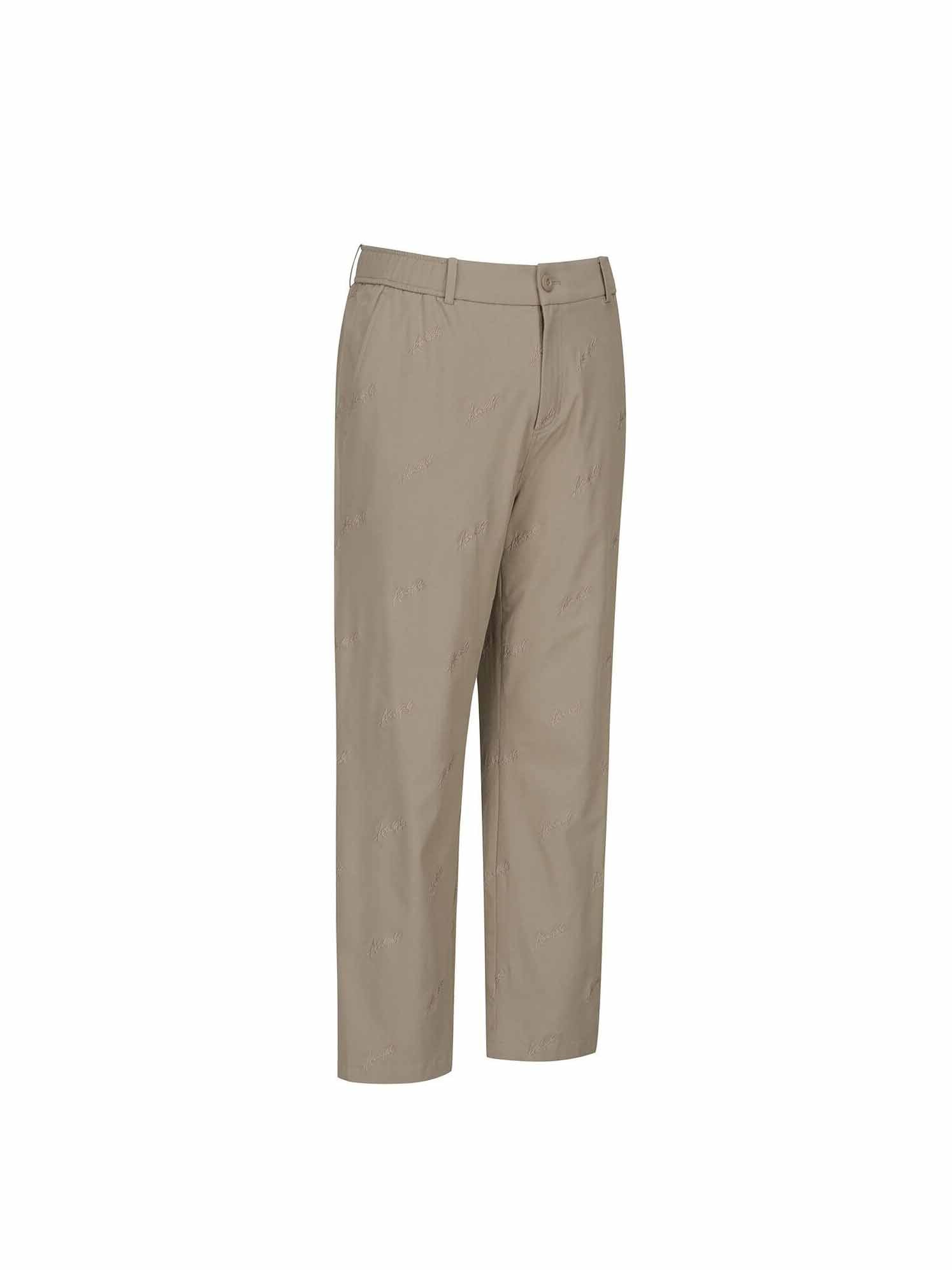 MEN LOGO POINT CHINO L/PT