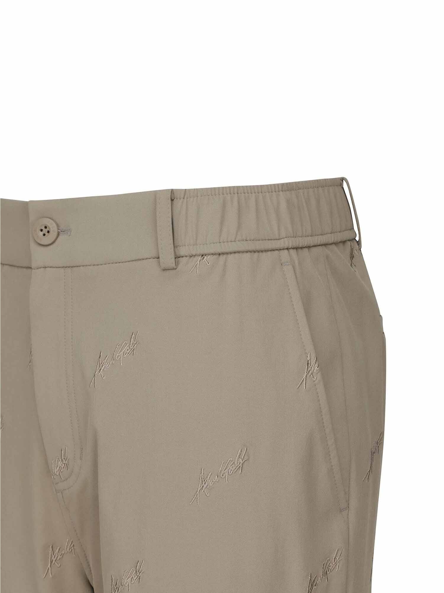 MEN LOGO POINT CHINO L/PT