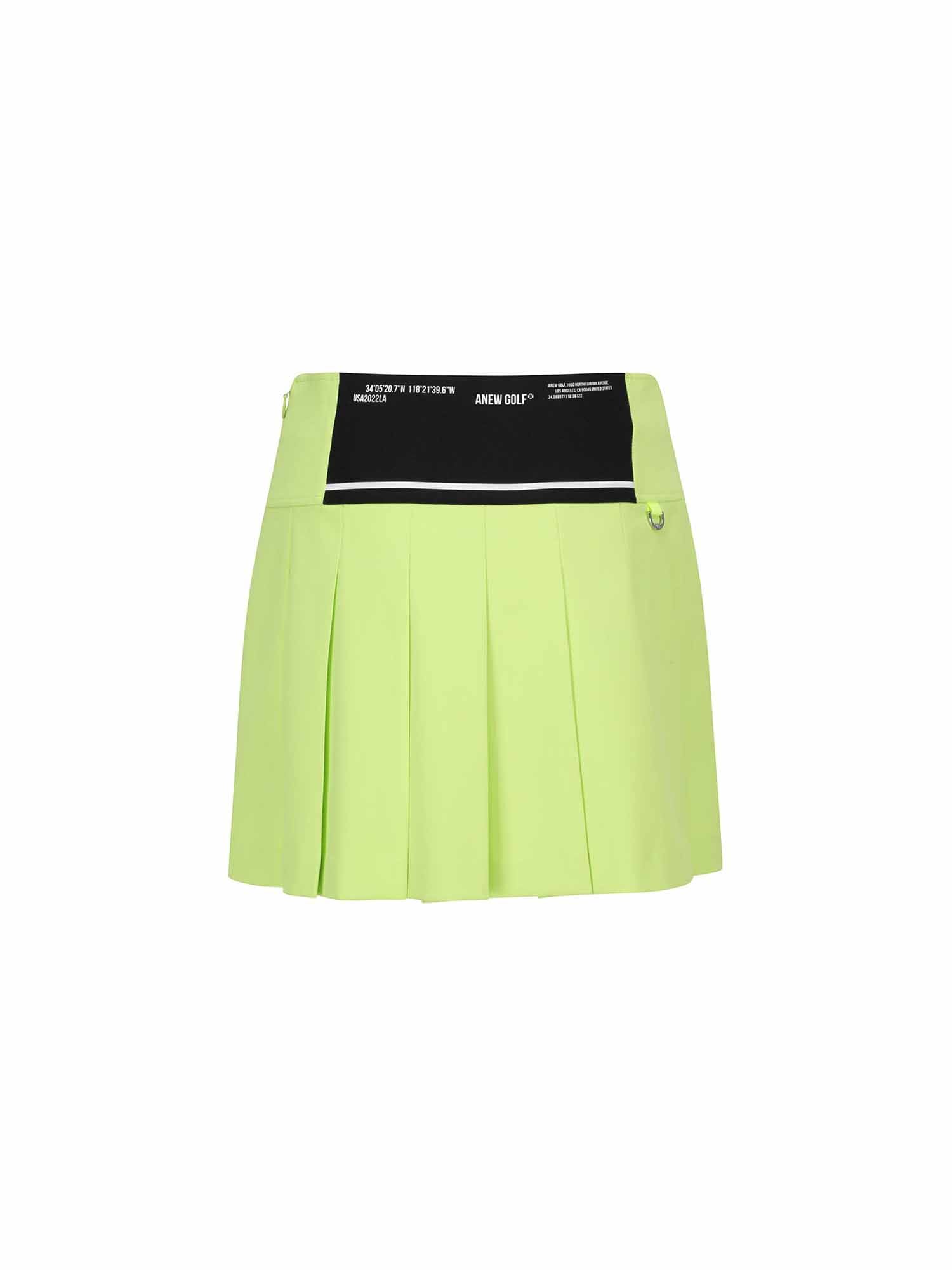WOMEN LOGO BAND POINT PLEATS SQ
