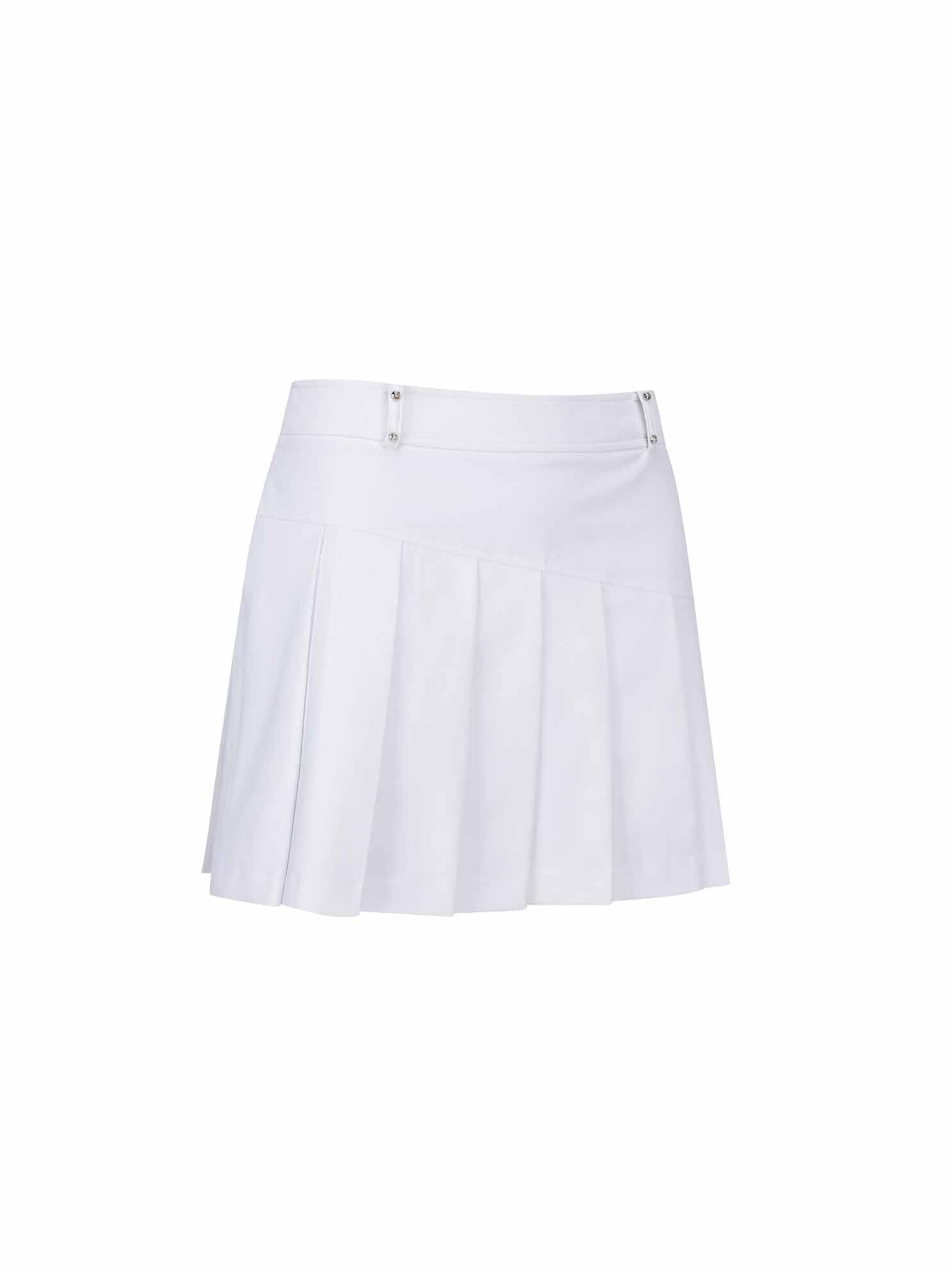 WOMEN LOGO BAND POINT PLEATS SQ