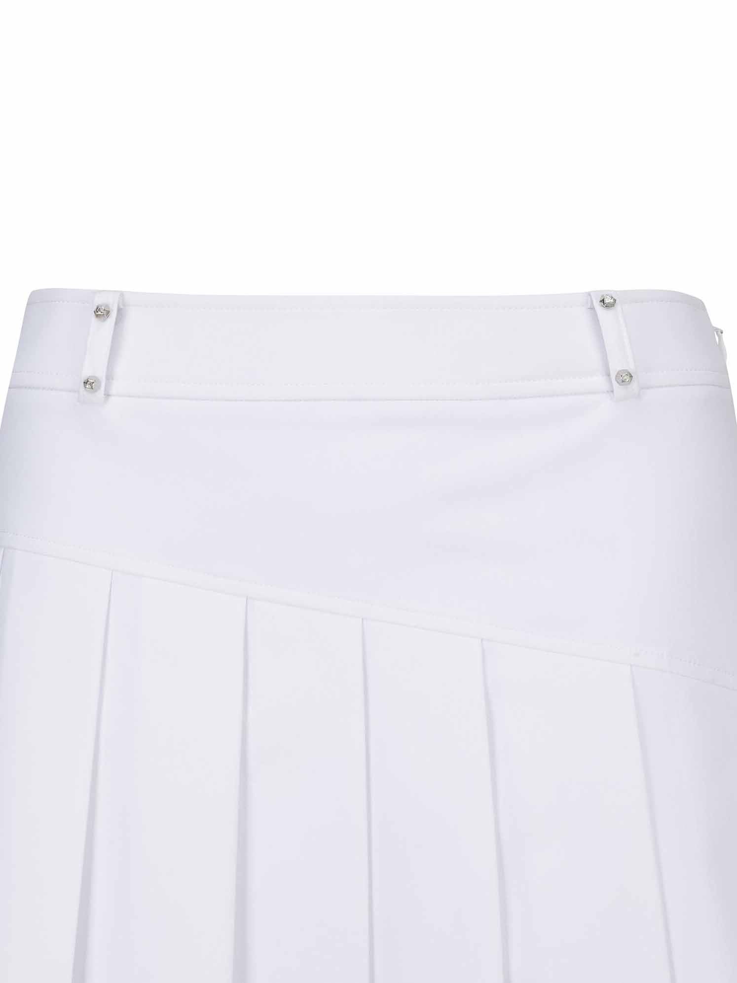 WOMEN LOGO BAND POINT PLEATS SQ