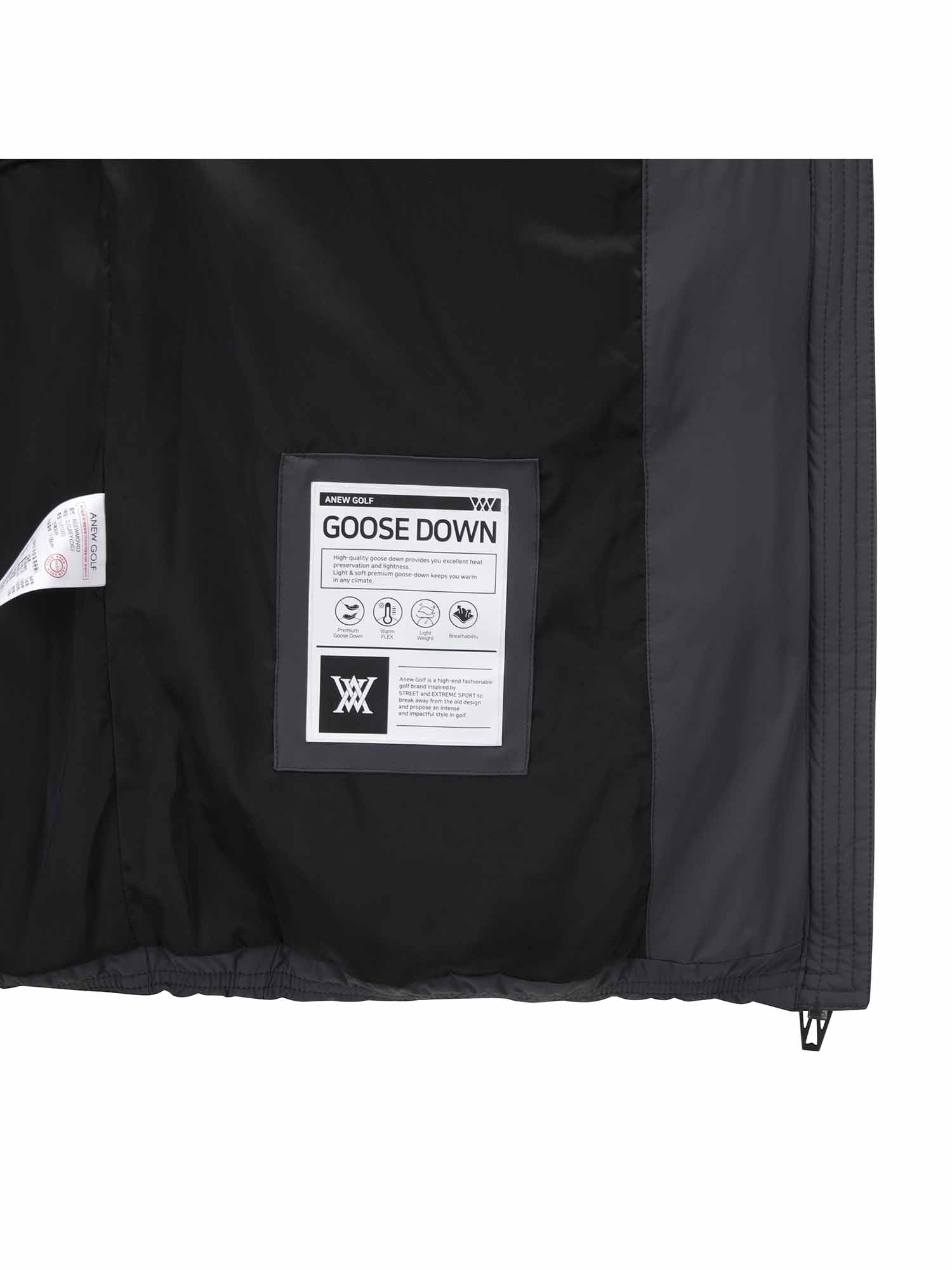 MEN ZIPPER POINT DOWN VT
