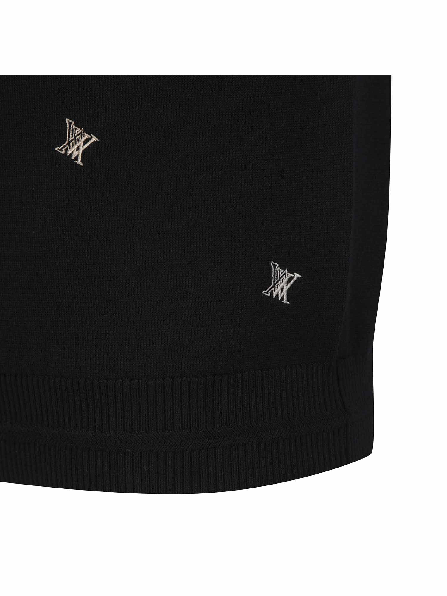 MEN LOGO PATTERN WIND BLOCK PULLOVER