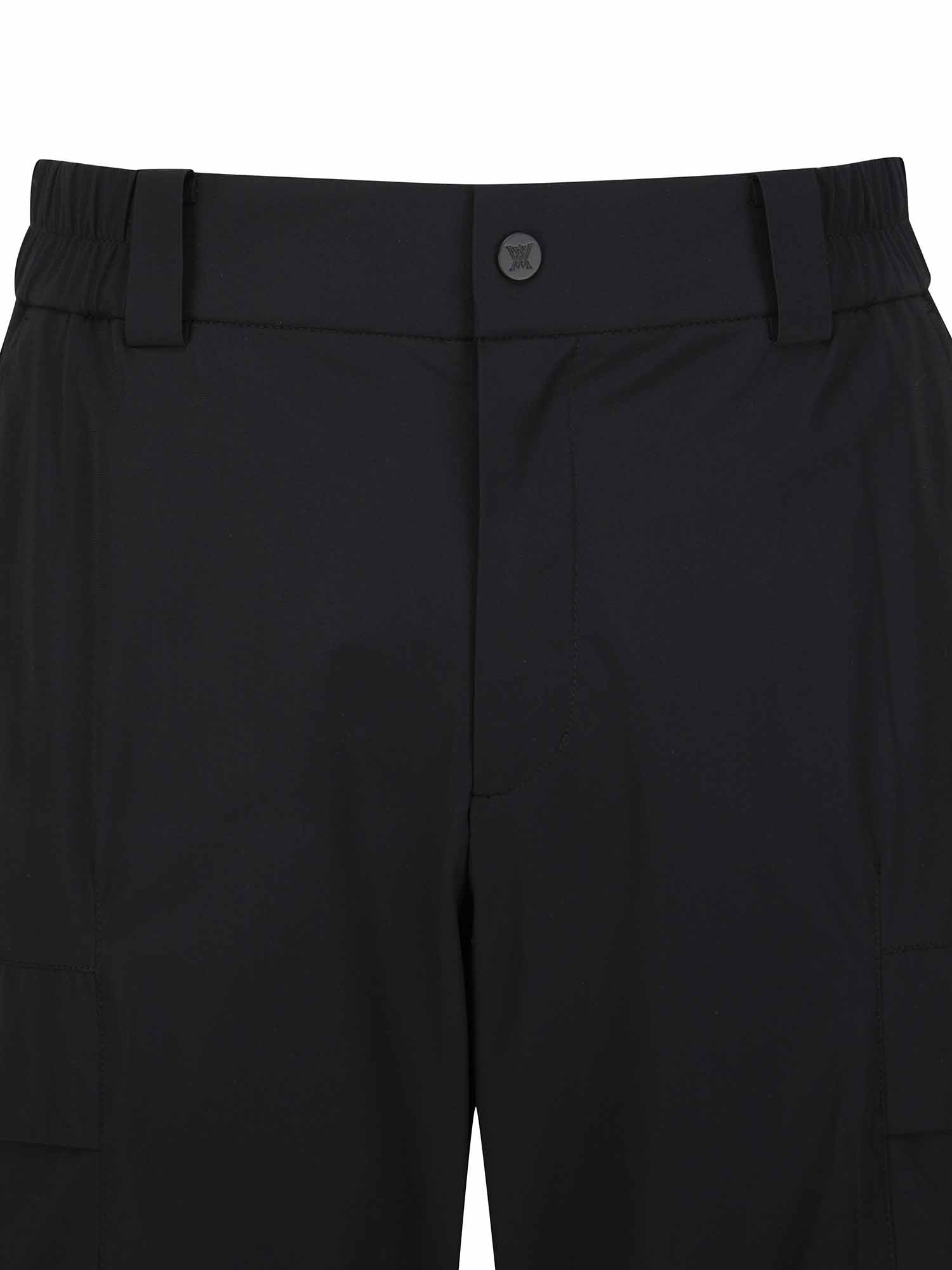 MEN SM BLACK FINISH HALF PANTS