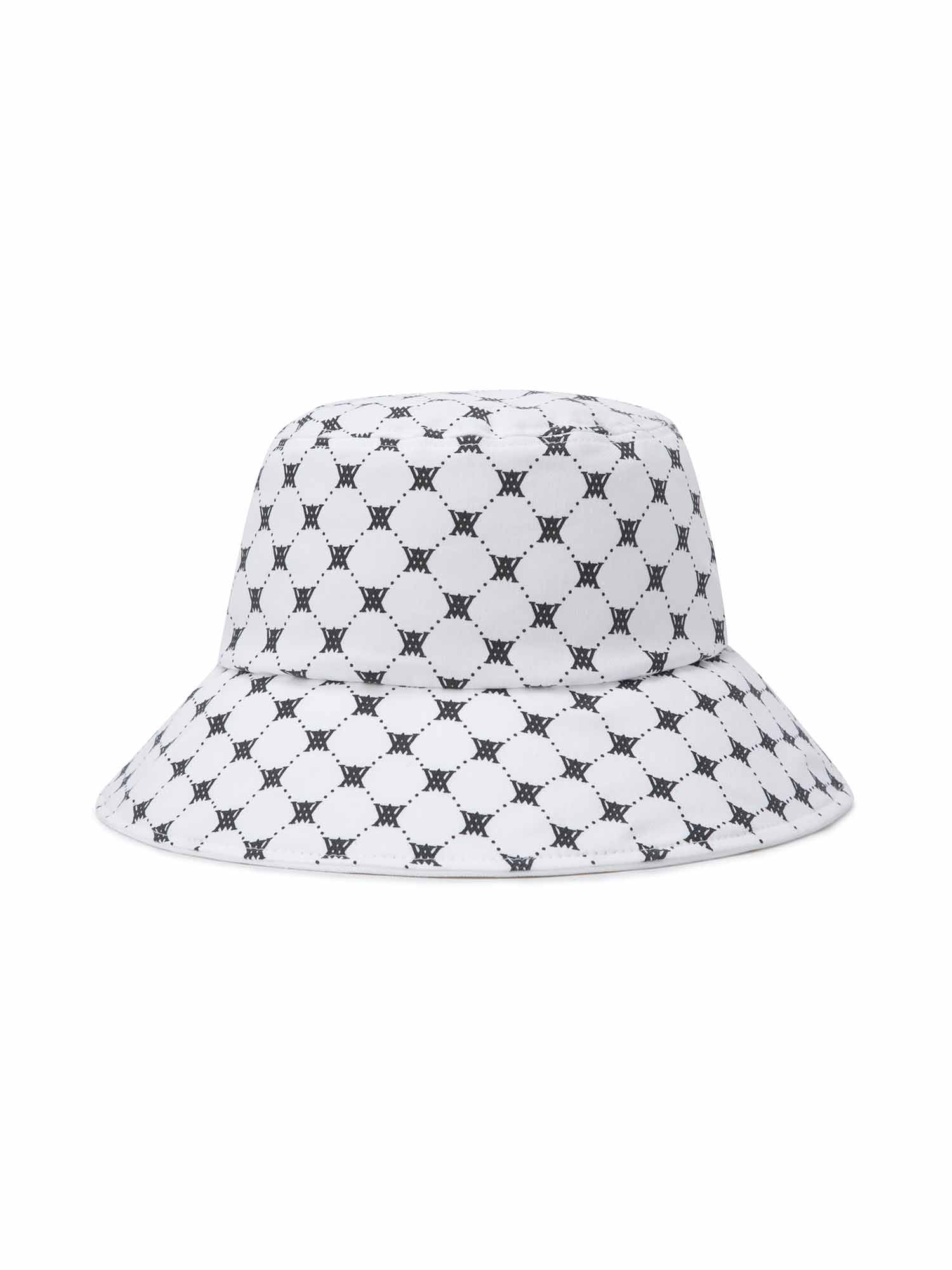 UNISEX MONOGRAM PATTERN BUCKETHAT