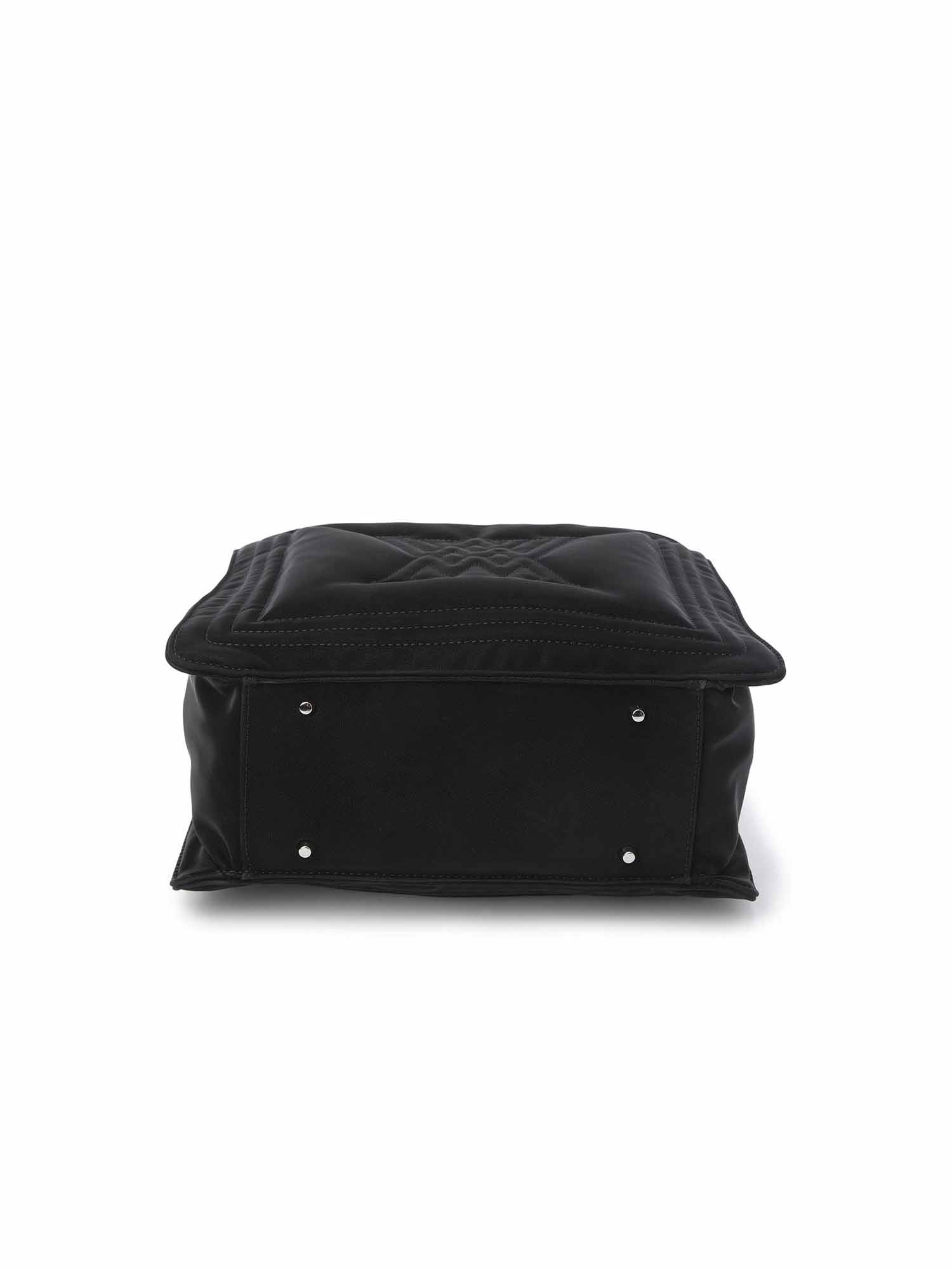 WOMEN LOGO PADDED TOTE BAG