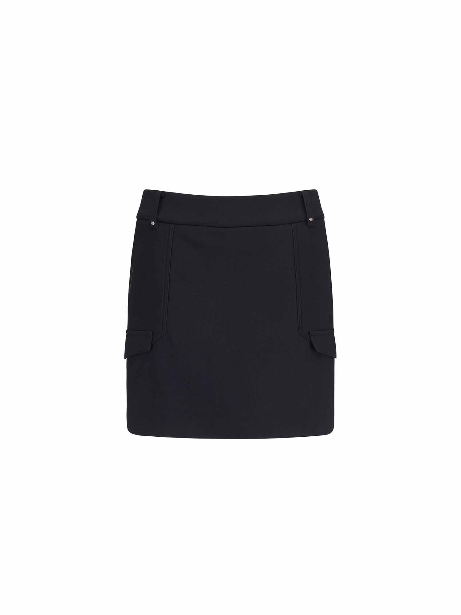 WOMEN WI BRUSHED FLEECE H LINE SKIRT