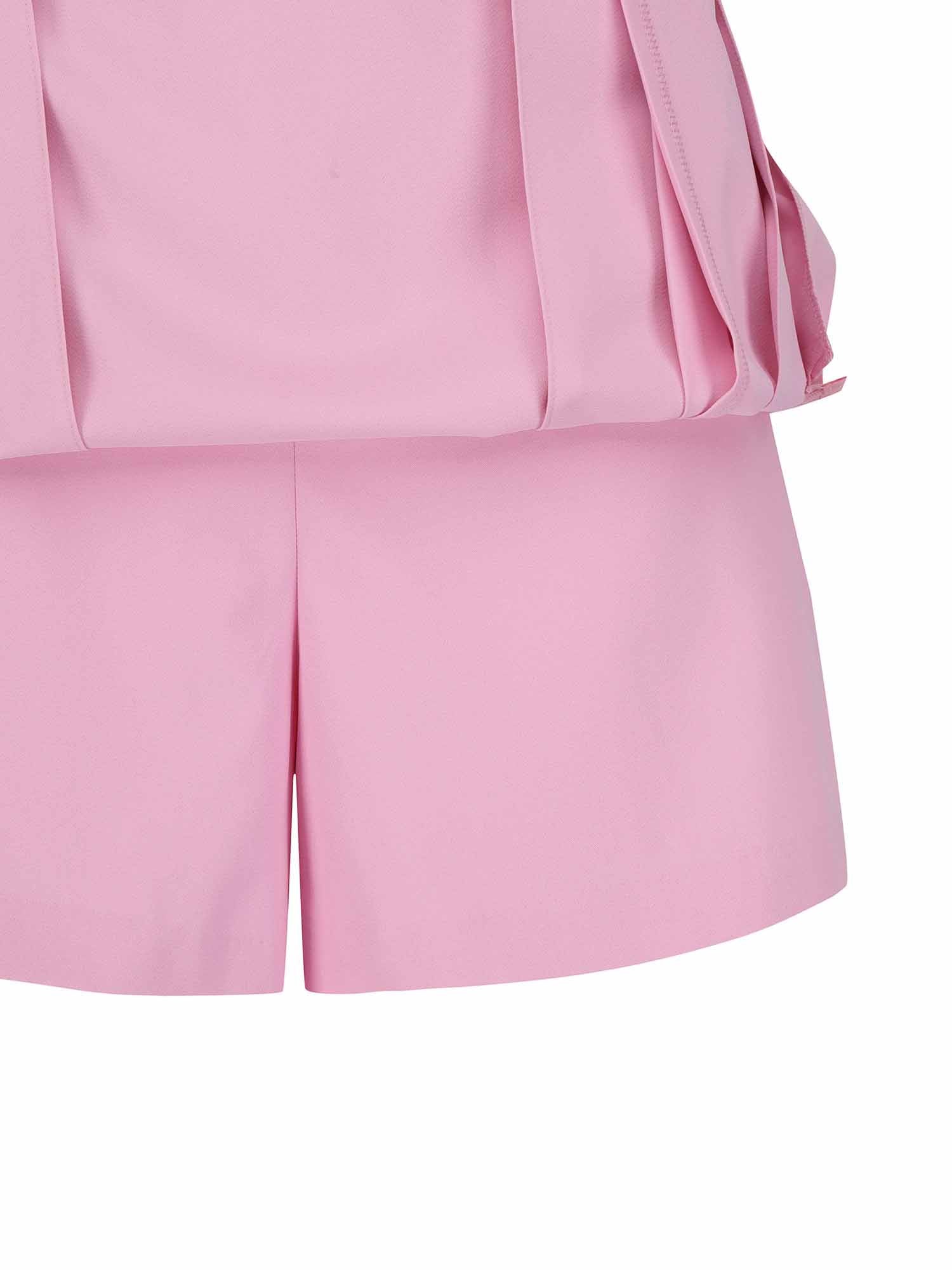 WOMEN SEASONAL PLEATS HALF PANTS