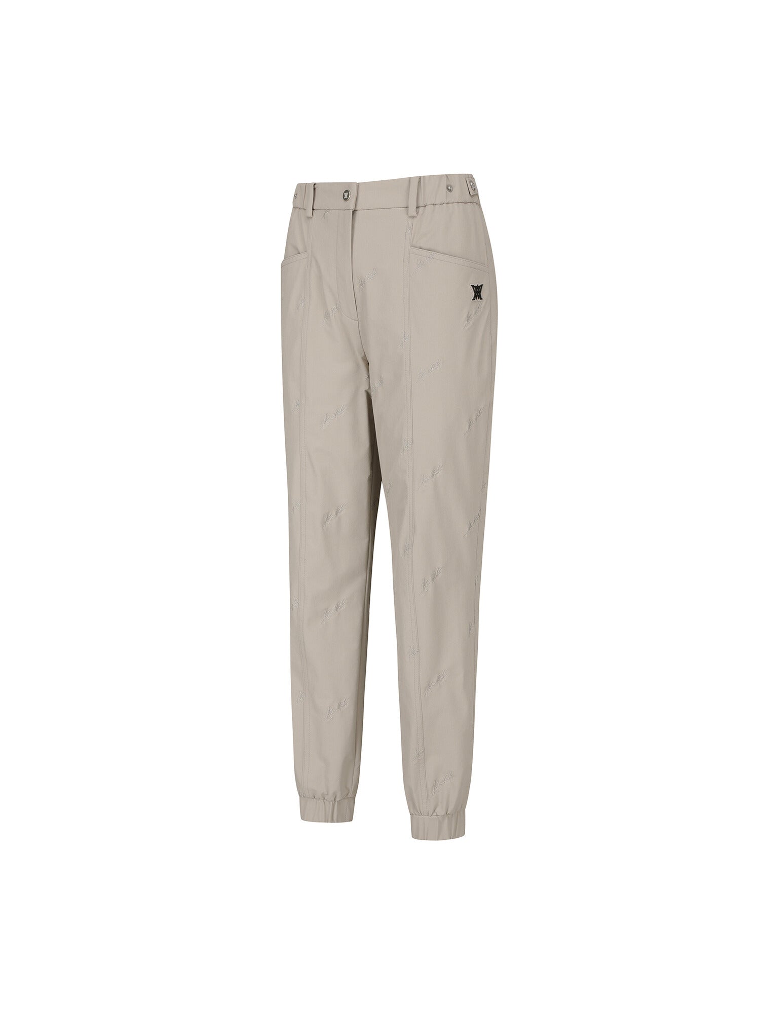 WOMEN LOGO EMBROIDERY POINT JOGGER L/PT