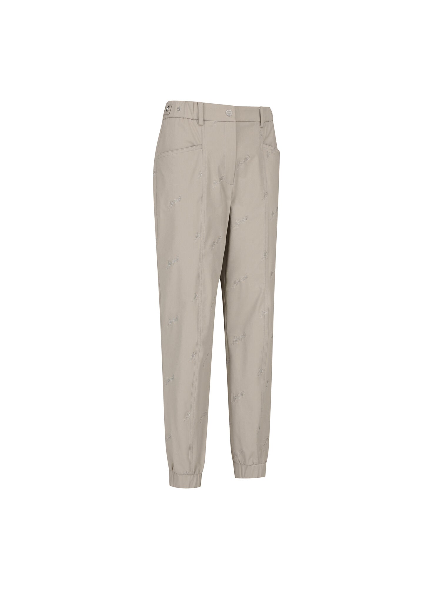 WOMEN LOGO EMBROIDERY POINT JOGGER L/PT