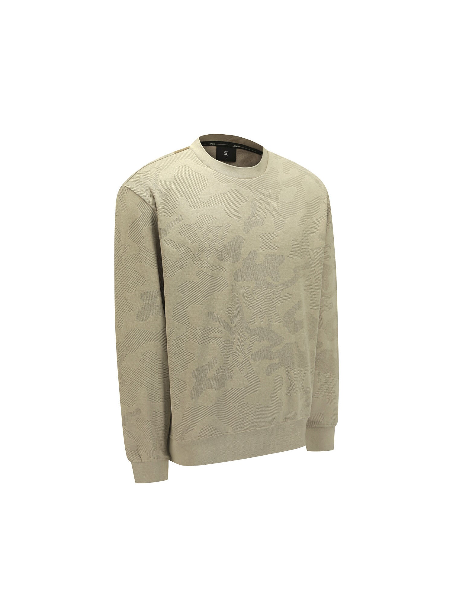 MEN CAMO JACQUARD SWEATSHIRT