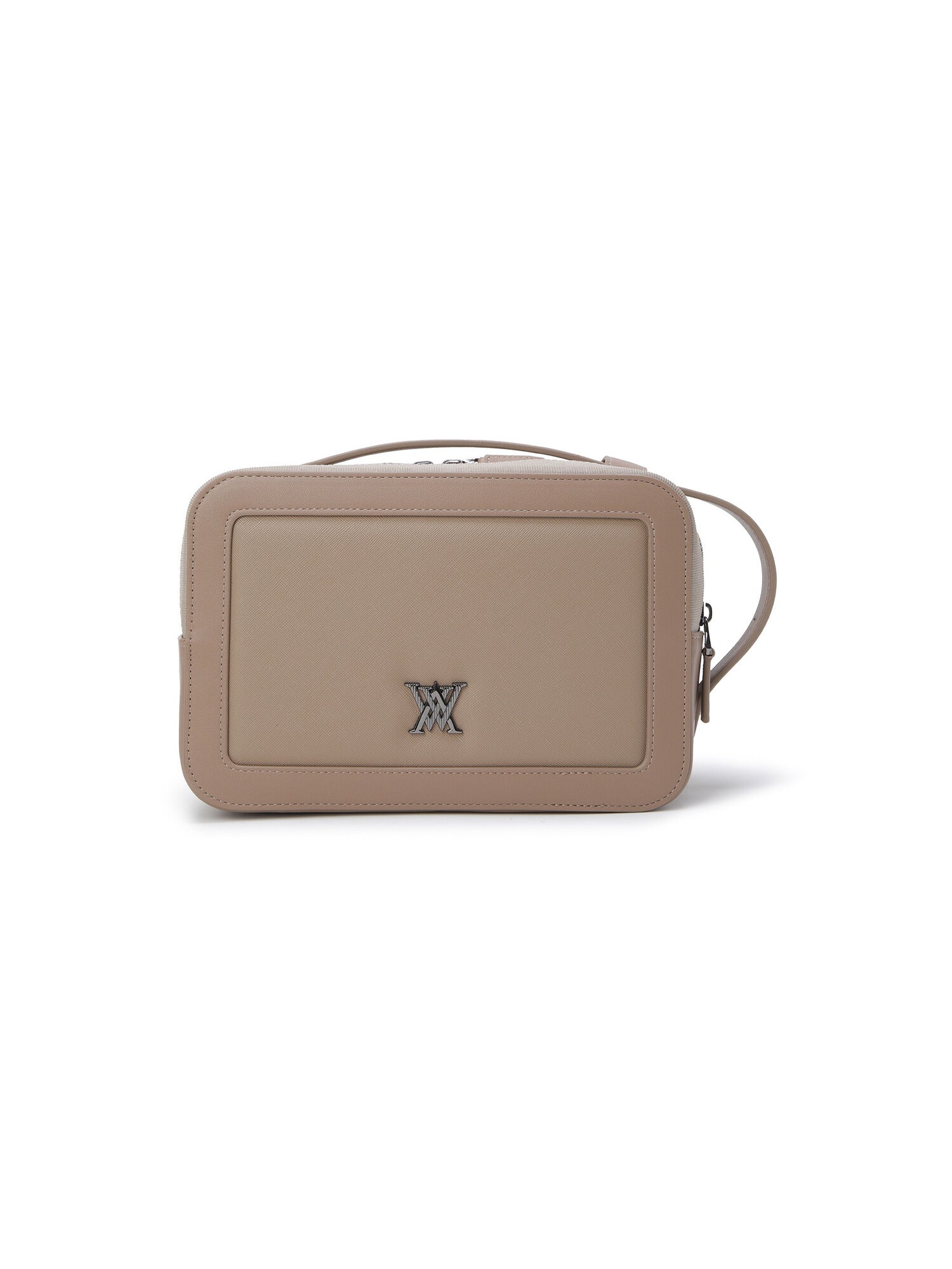 UNISEX SQUARE 3ZIP POUCH