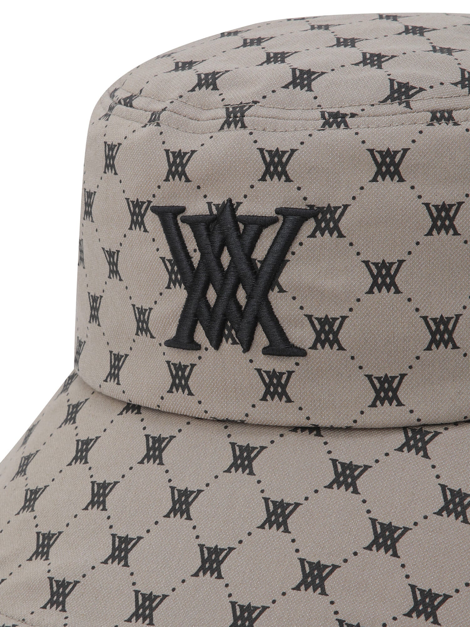 UNISEX MONOGRAM PATTERN BUCKETHAT