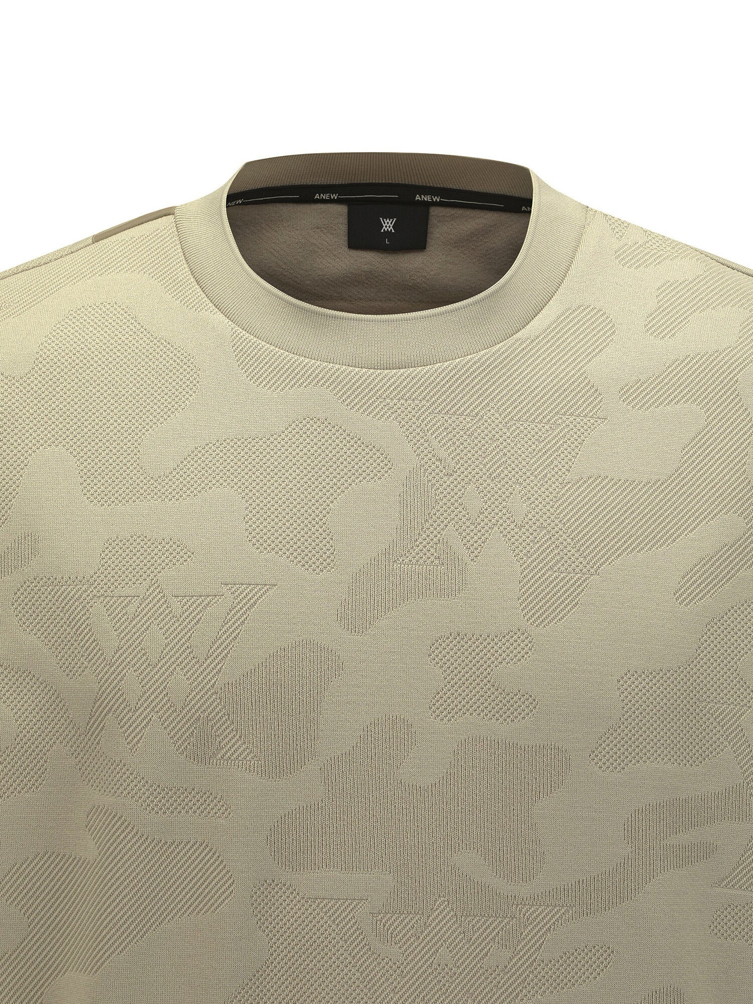 MEN CAMO JACQUARD SWEATSHIRT