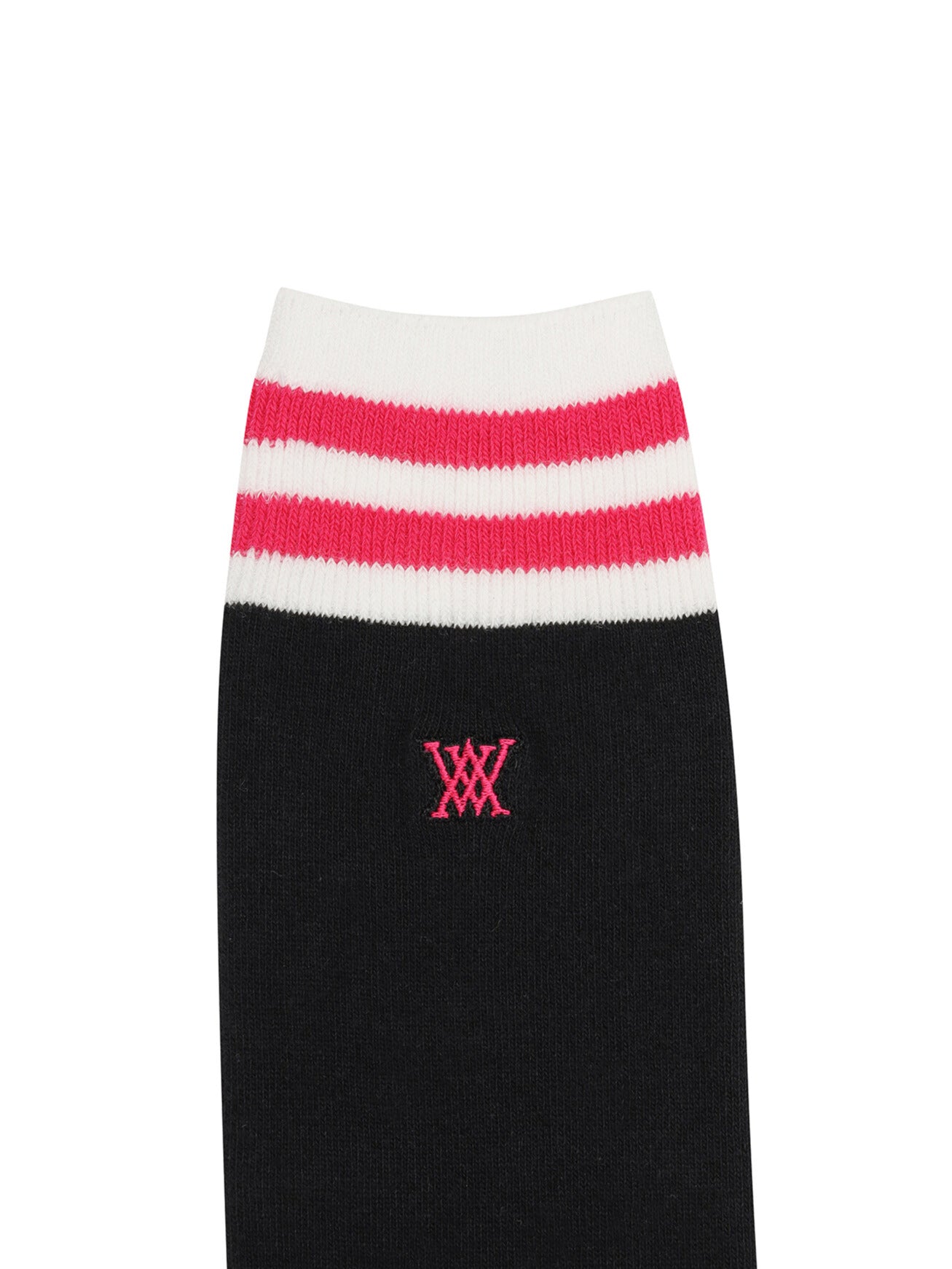 WOMEN TWO LINE POINTS KNEE SOCKS