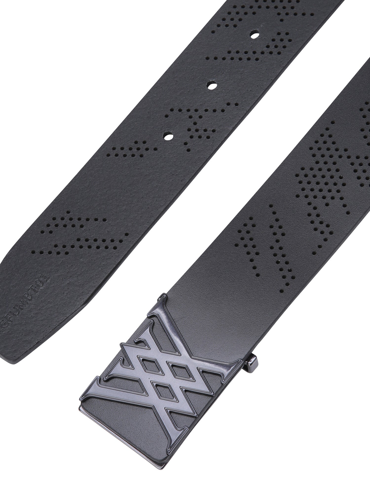 MEN CAMO PUNCHING PATTERN BELT