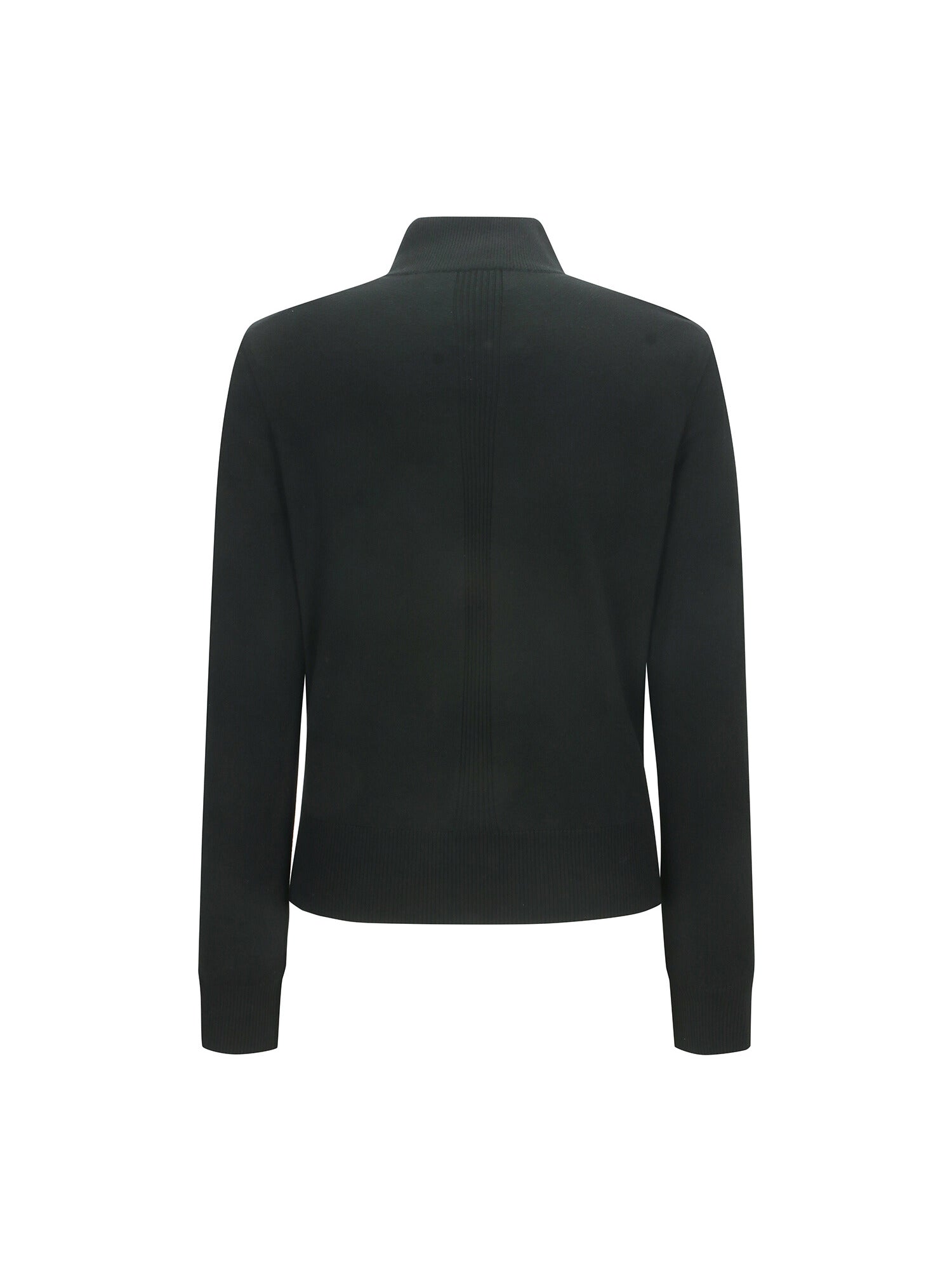 WOMEN WIND BLOCK ZIP-UP CARDIGAN