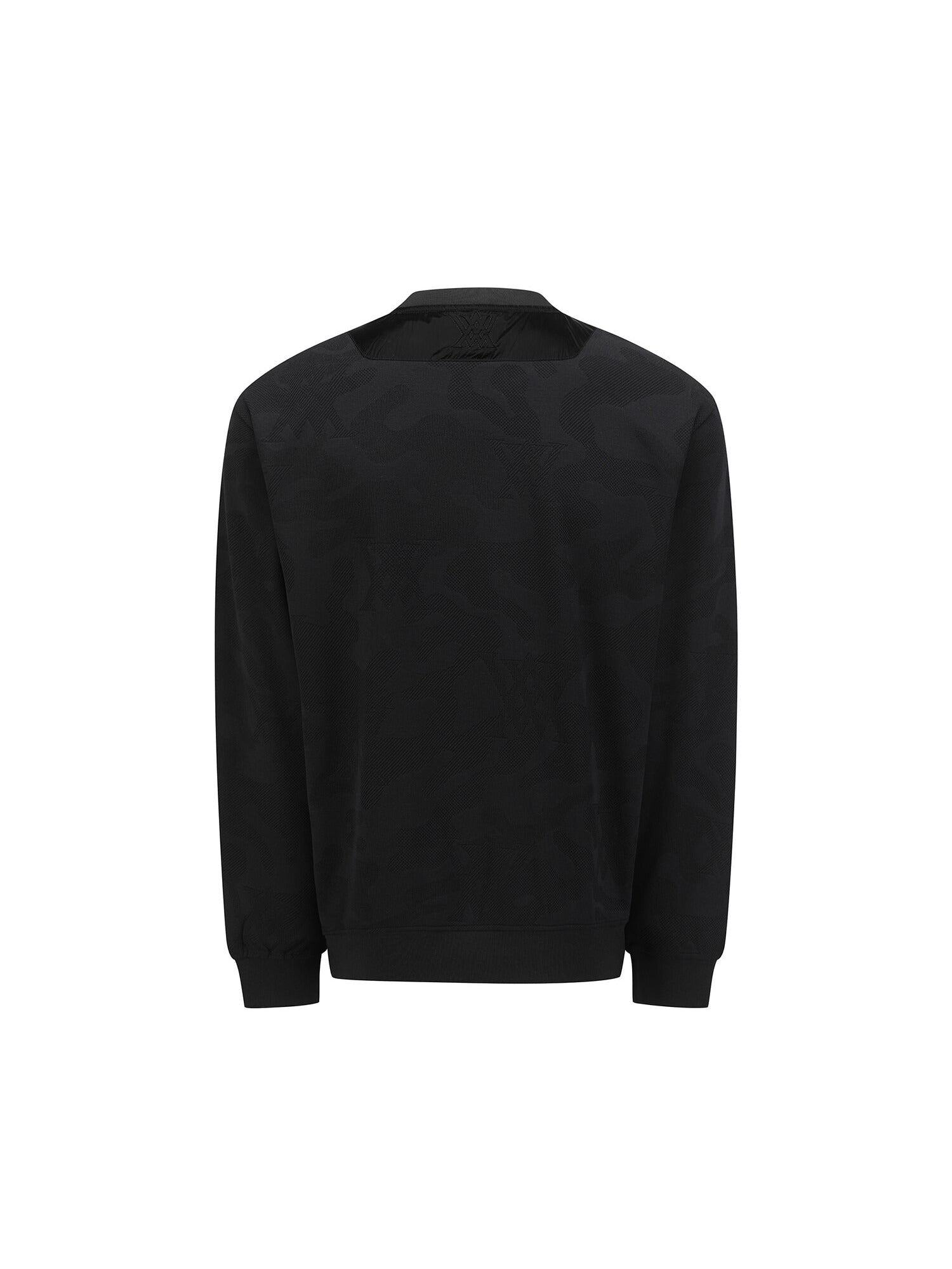 MEN CAMO JACQUARD SWEATSHIRT
