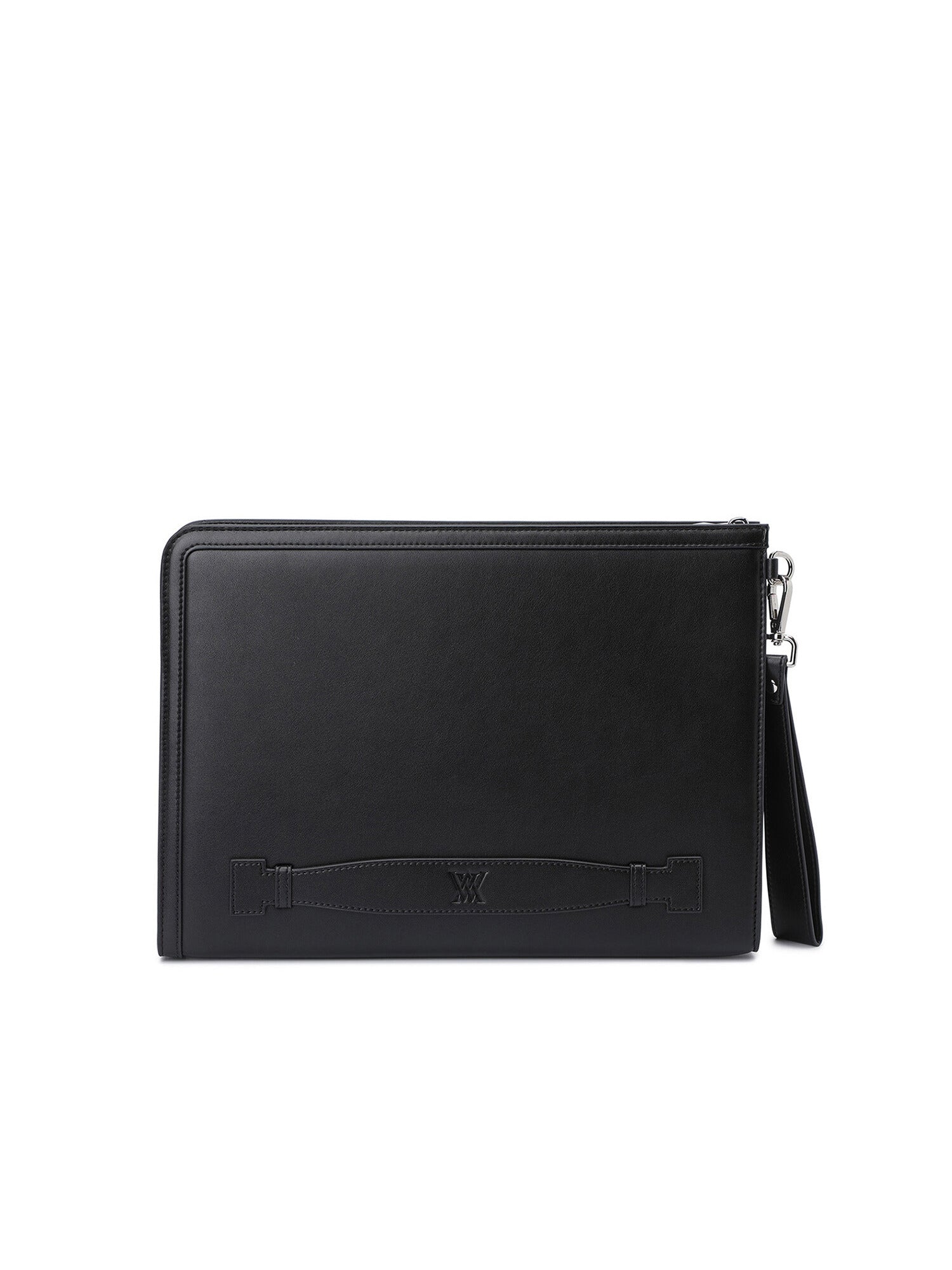 UNISEX LOGO INTAGLIO CLUTCH