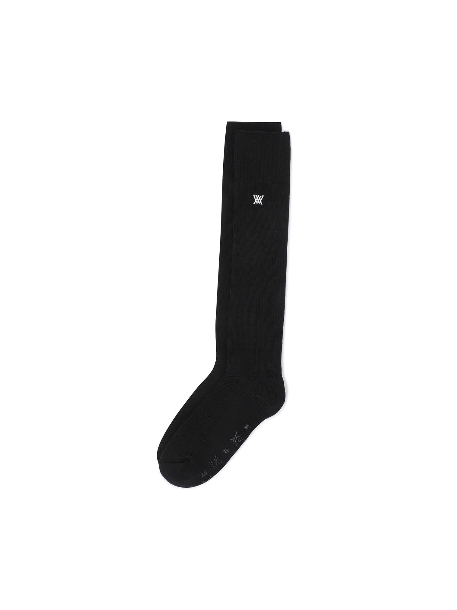 WOMEN LOGO POINT KNEE SOCKS