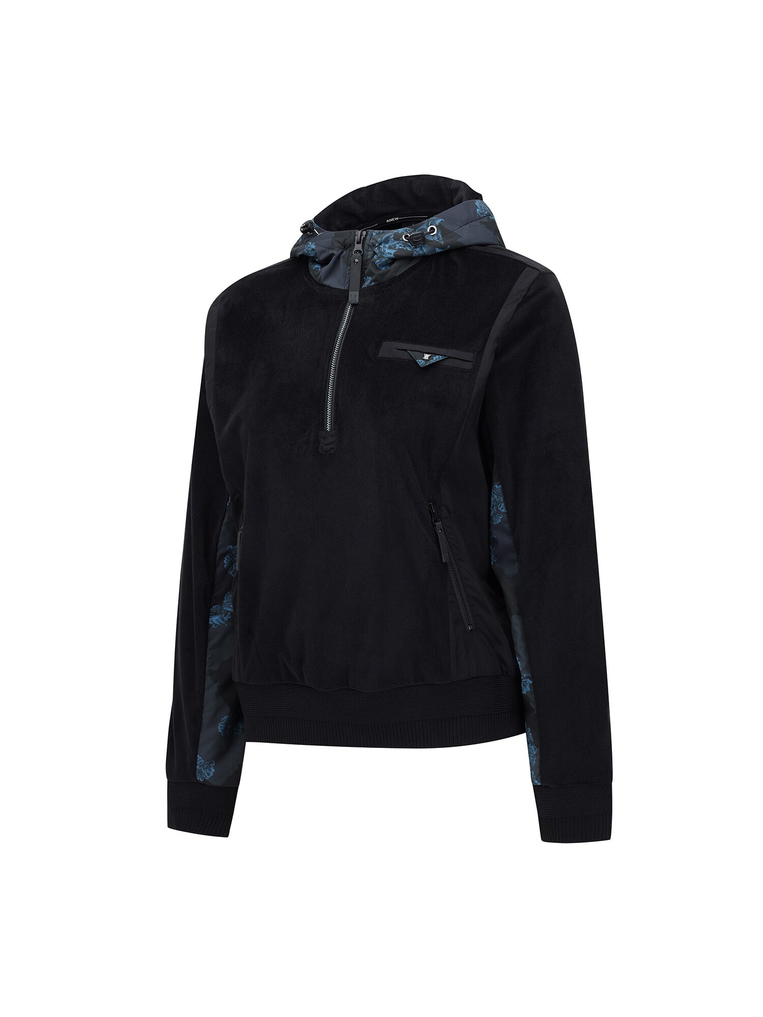 WOMEN FA FLOWER PATTERN SWEATSHIRT