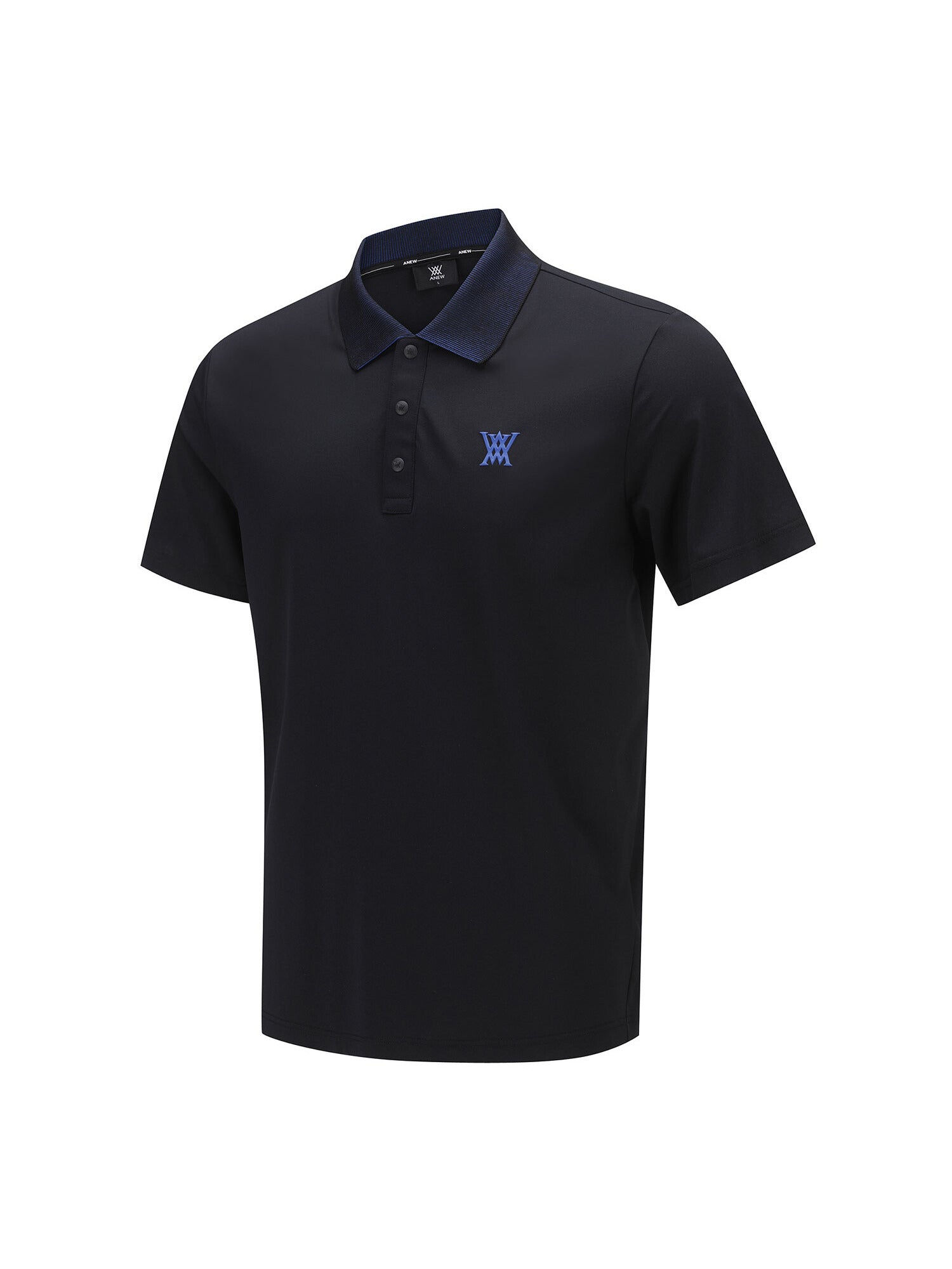 MEN COLLAR POINT SHORT T-SHIRT