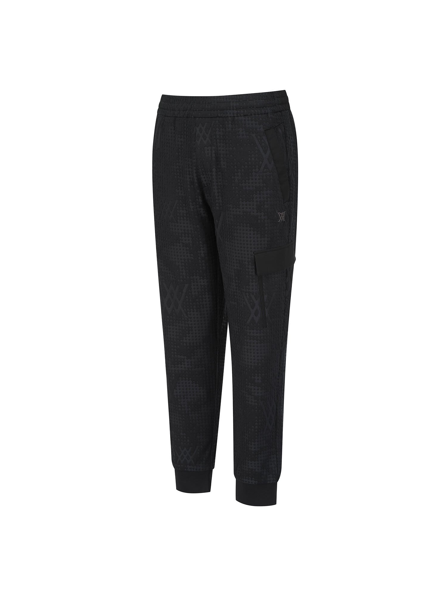 MEN SET UP EMBO JACQUARD PANTS