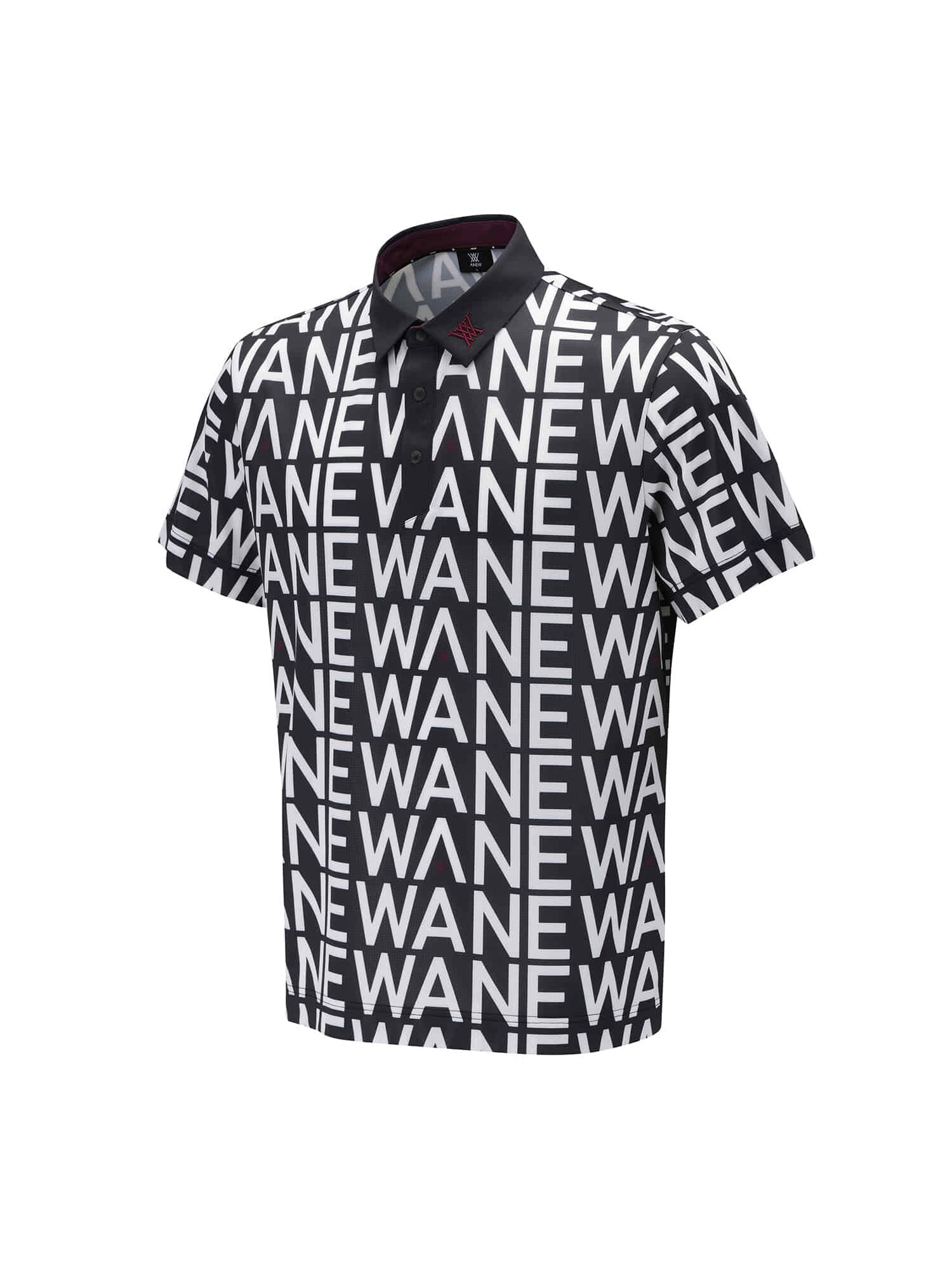 MEN SM LOGO PATTERN SHORT T-SHIRT