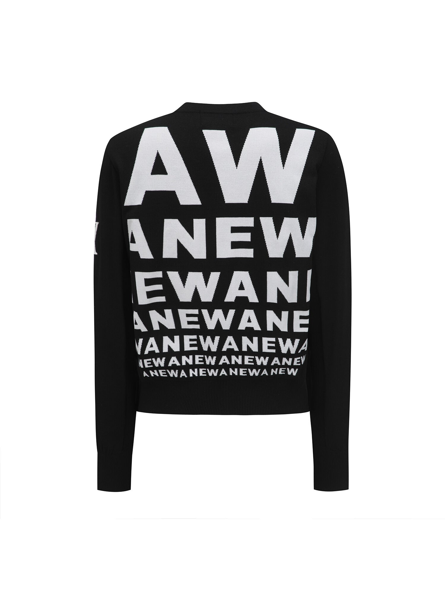 WOMEN SP LOGO PATTERN KNIT CARDIGAN