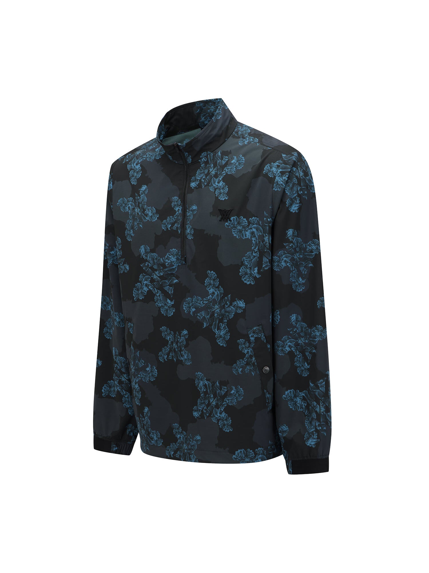 MEN FA FLOWER PATTERN ANORAK JACKET
