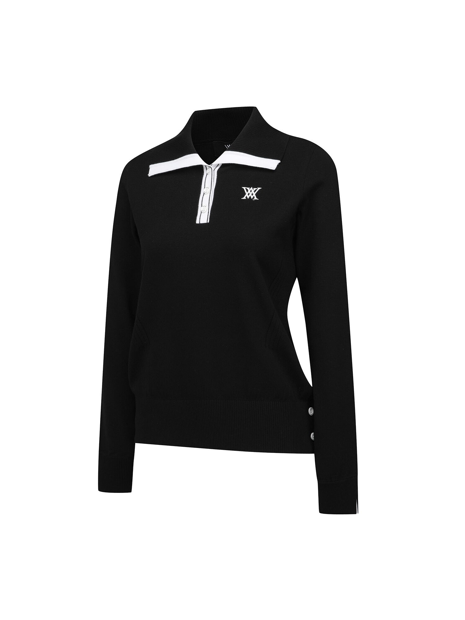 WOMEN SP COLLAR POINT SWEATER