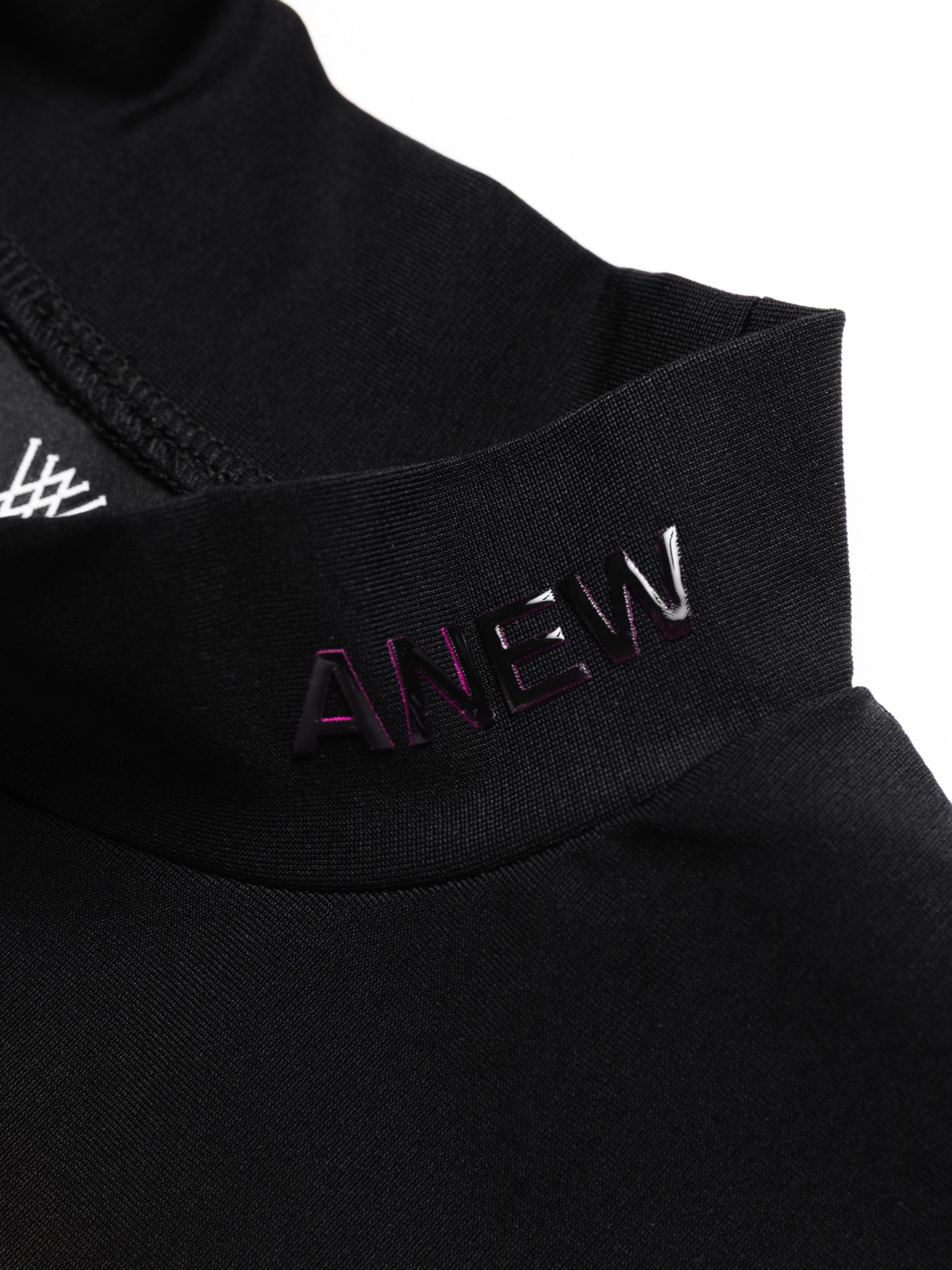 WOMEN SHORT SLEEVE MOCK NECK SHIRT JAPAN LIMITED