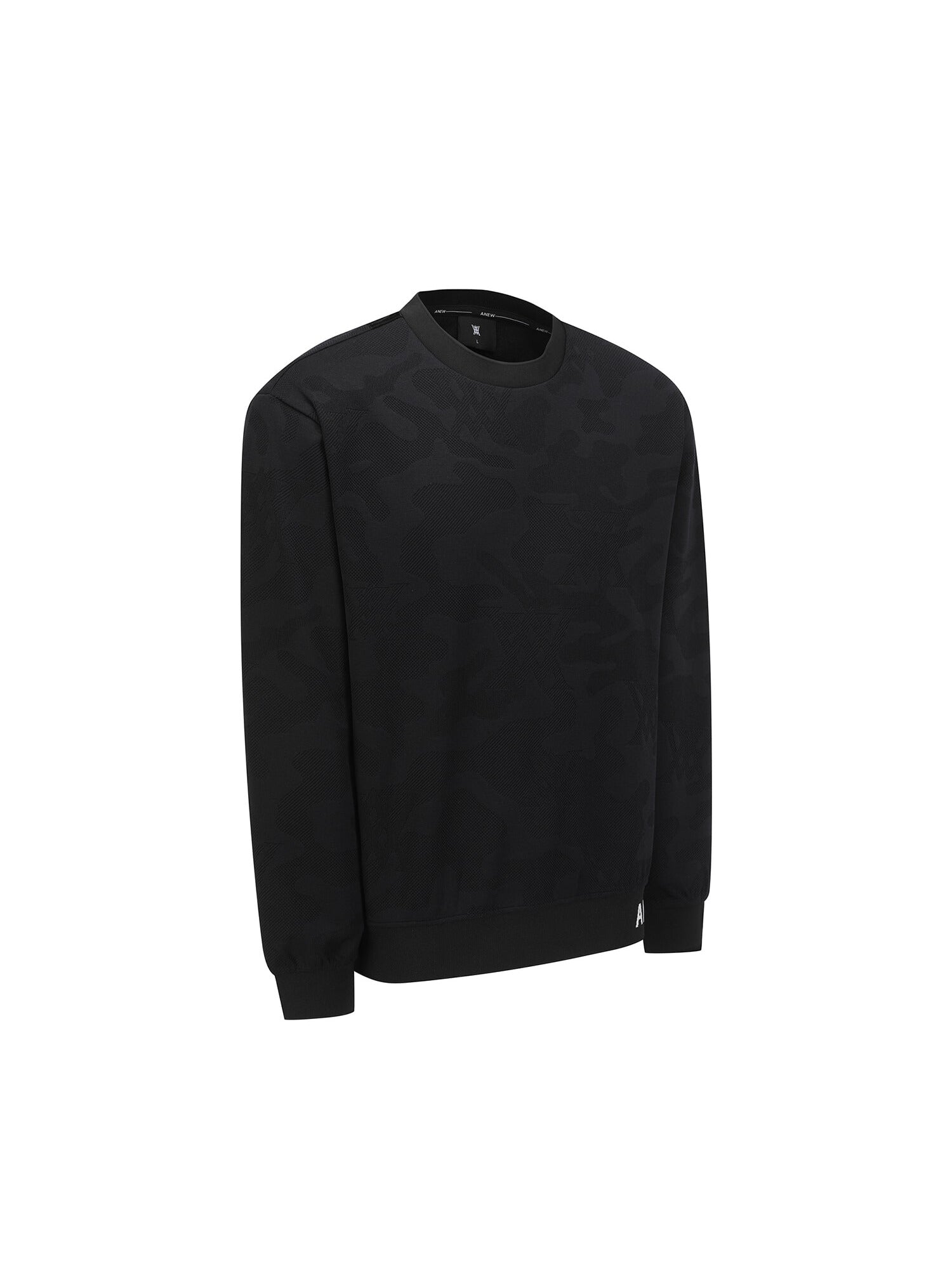 MEN CAMO JACQUARD SWEATSHIRT