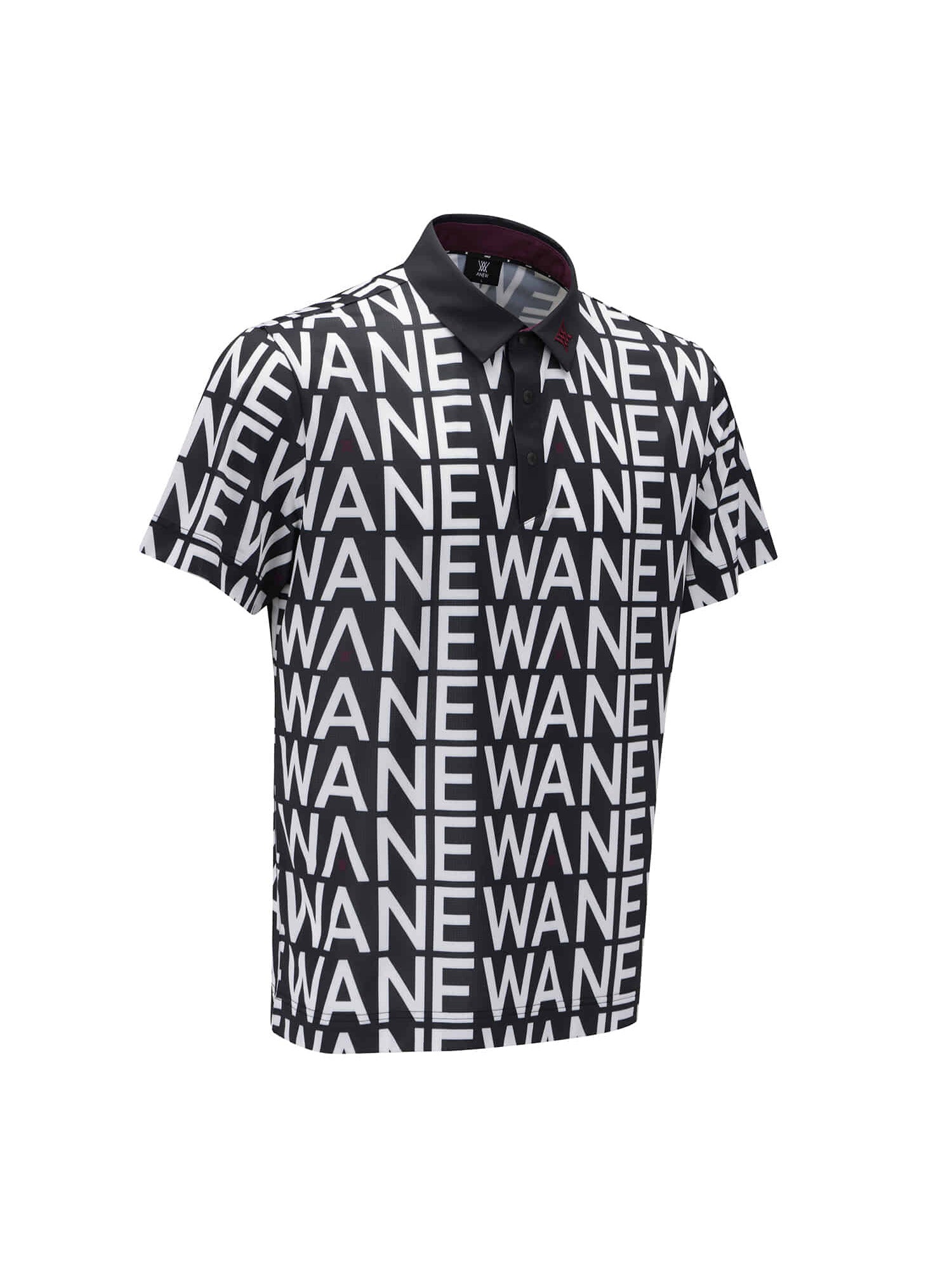 MEN SM LOGO PATTERN SHORT T-SHIRT