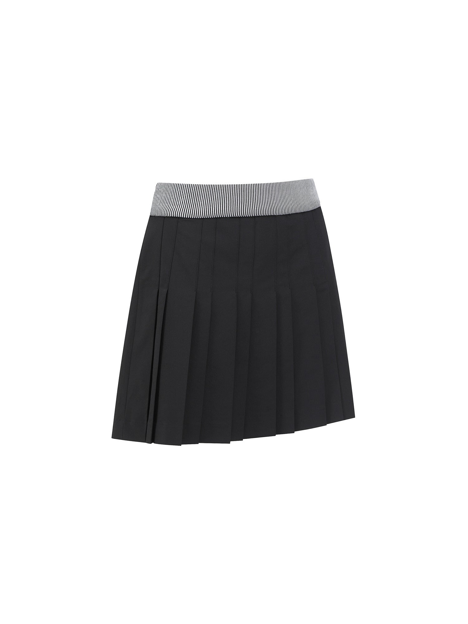 WOMEN ESSENTIAL PLEATS SKIRT