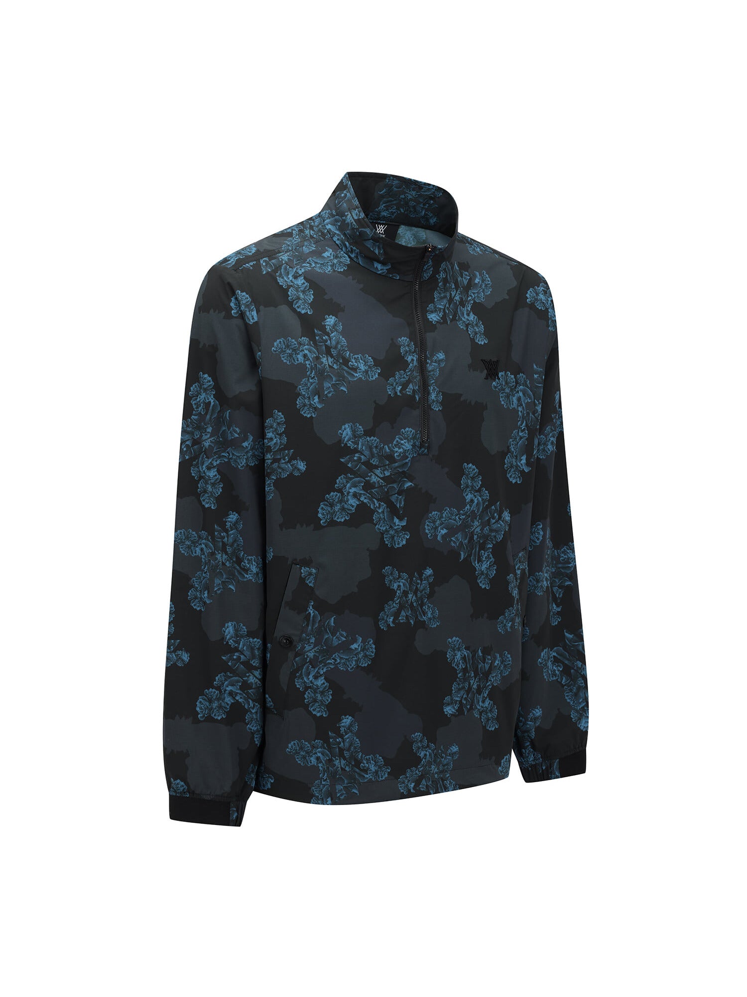MEN FA FLOWER PATTERN ANORAK JACKET