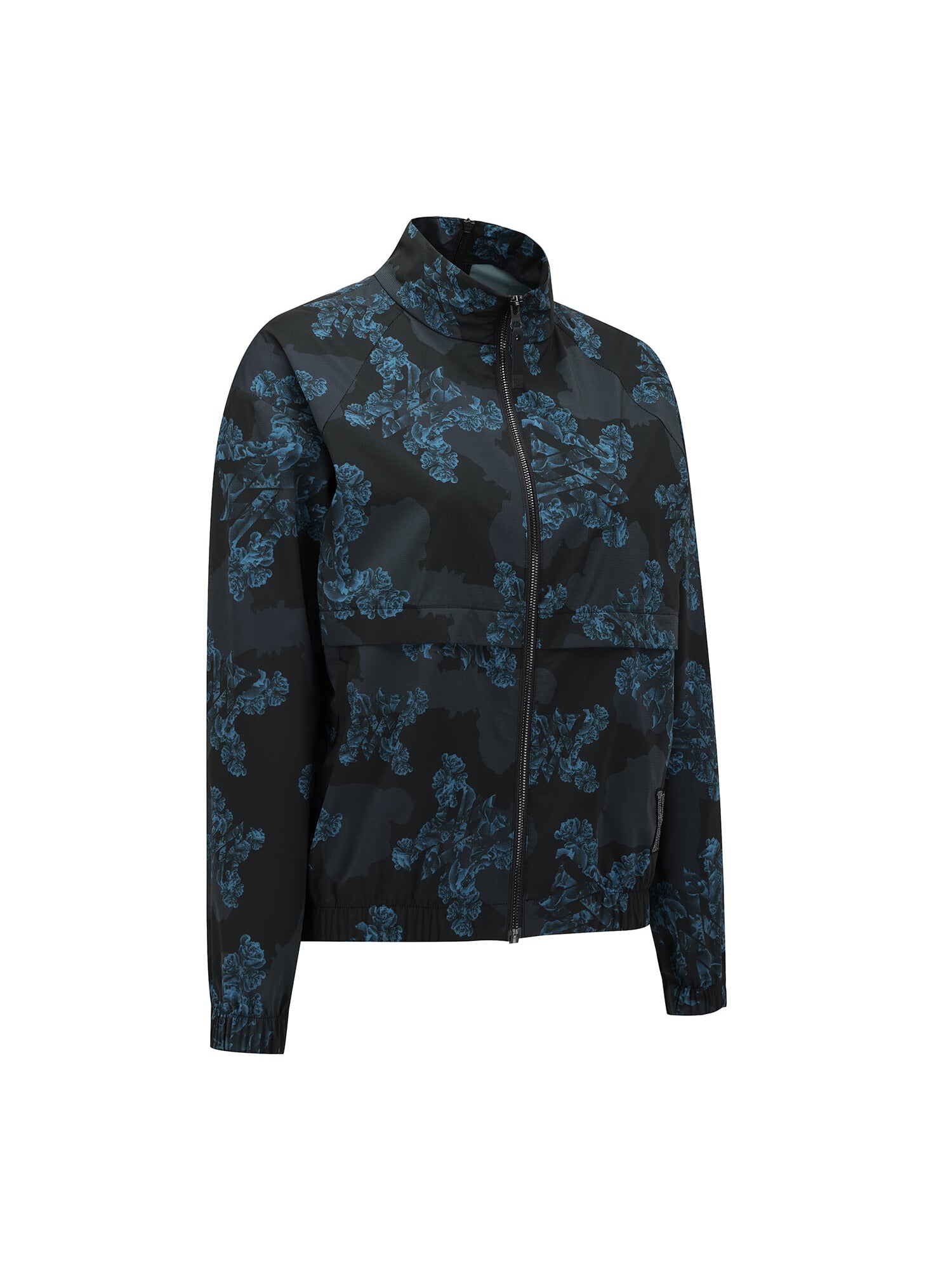 WOMEN FA FLOWER PATTERN ANORAK JACKET