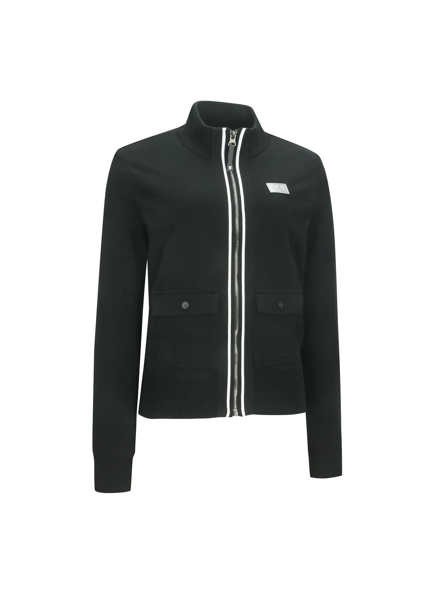 WOMEN WIND BLOCK ZIP-UP CARDIGAN