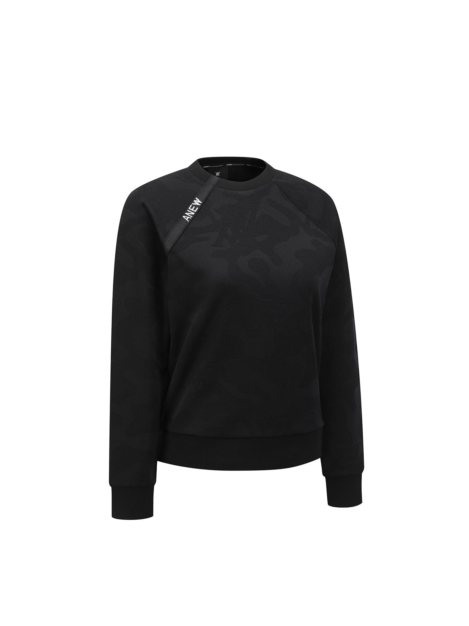 WOMEN SP CAMO JACQUARD SWEATSHIRT