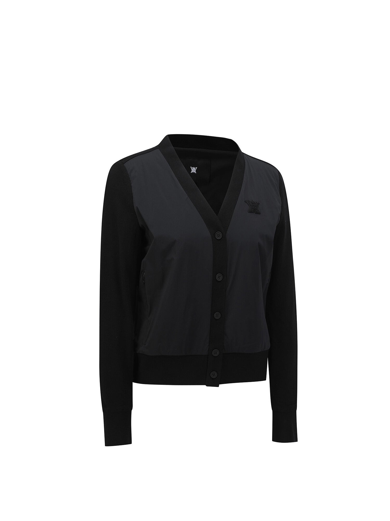 WOMEN LINE BLOCK BUTTON JACKET